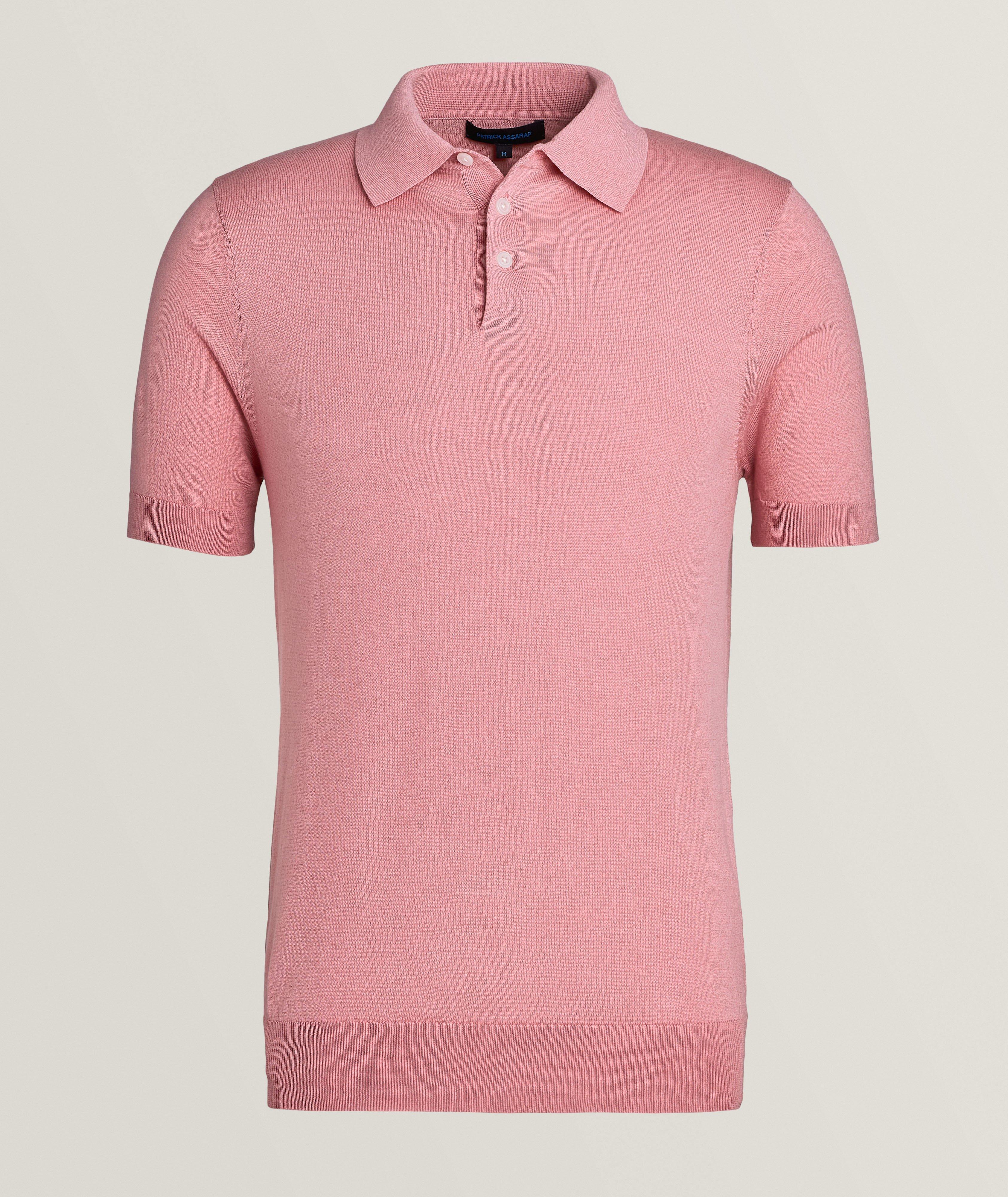 Polo en mélange de coton image 0