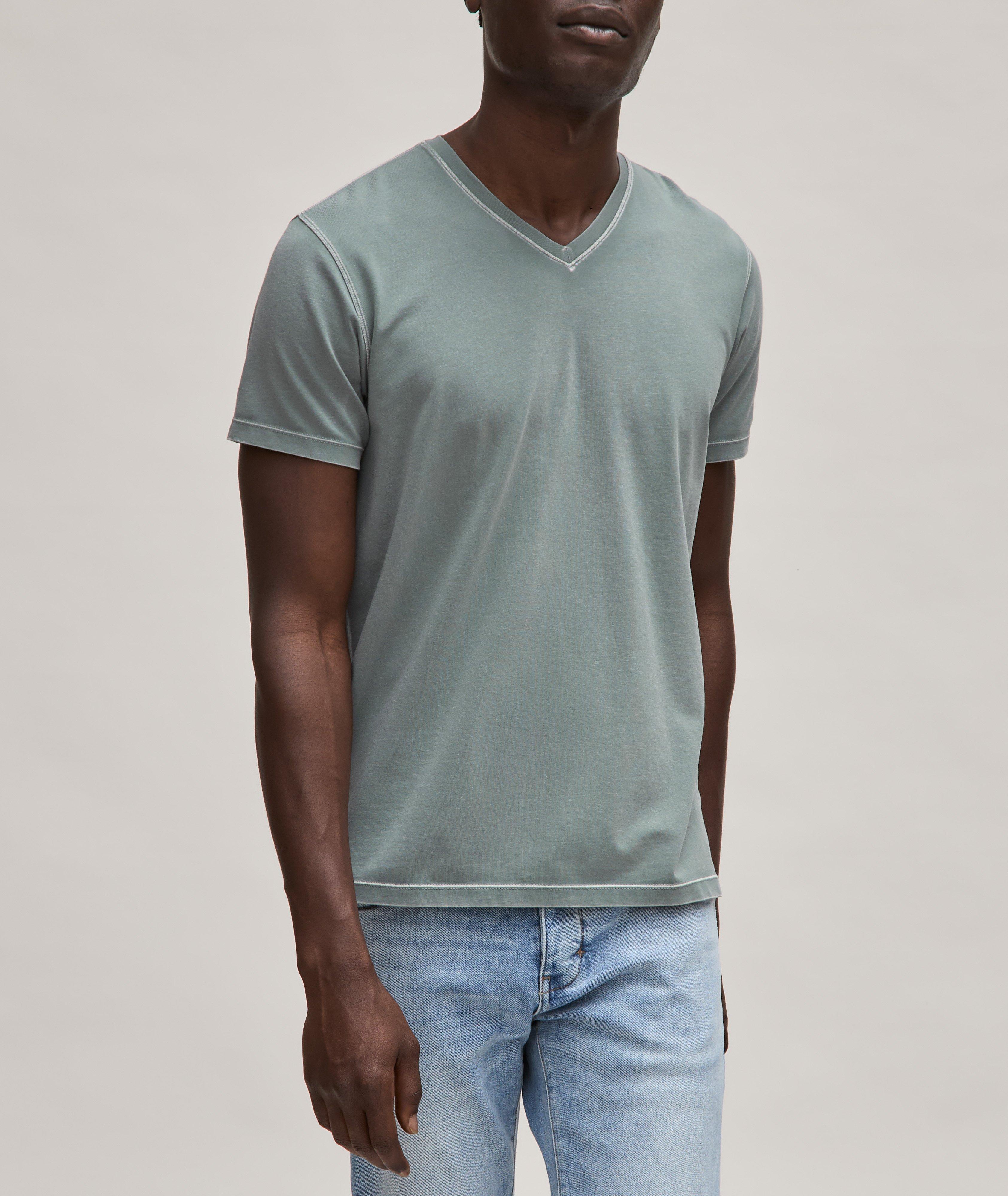 Washed Pima Cotton T-Shirt image 1