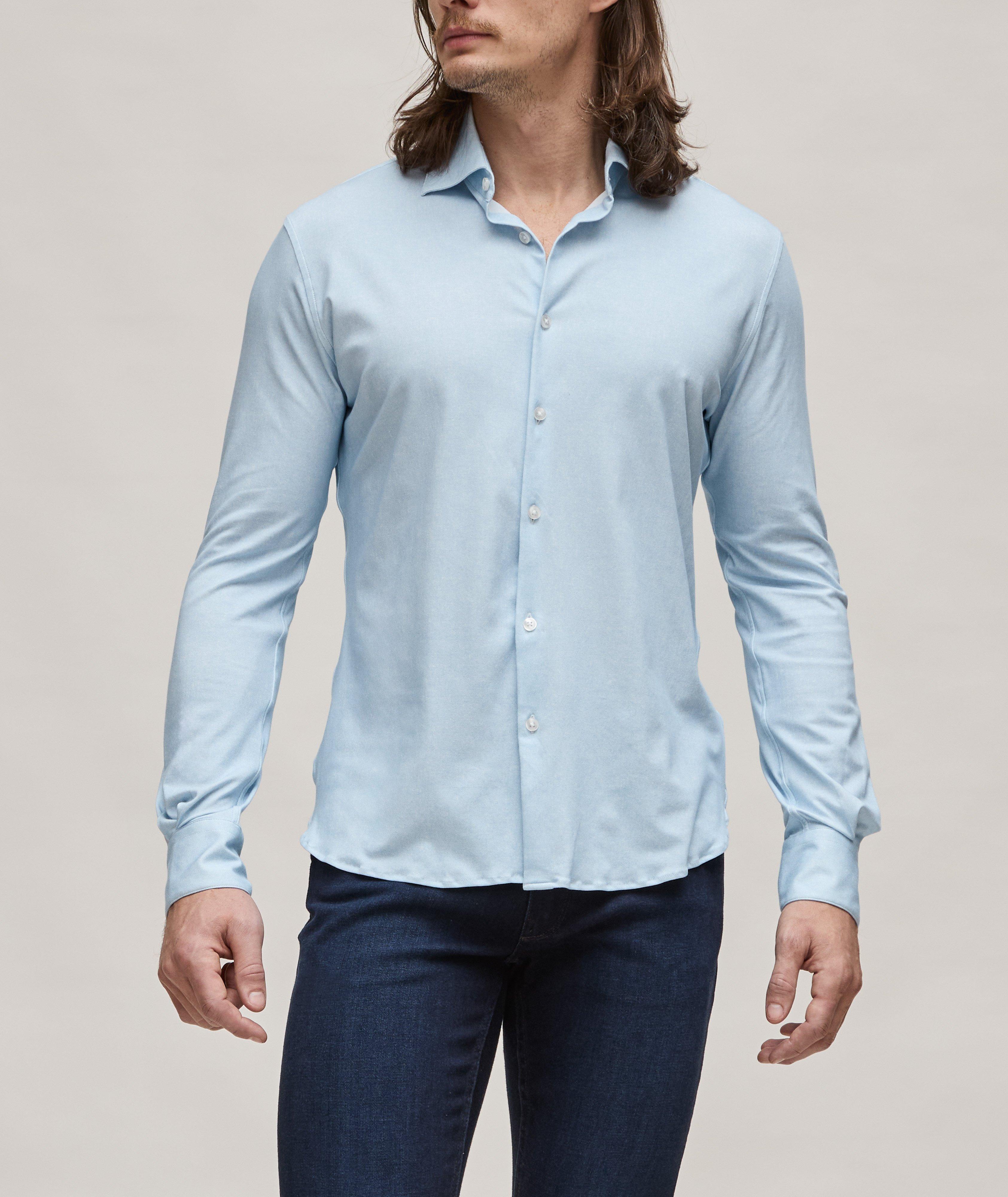 Chemise décontractée en coton extensible 4Flex image 1