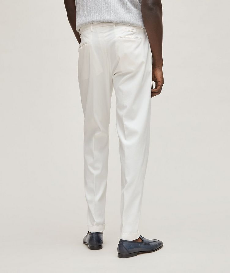 Pleated Cotton Pants image 3