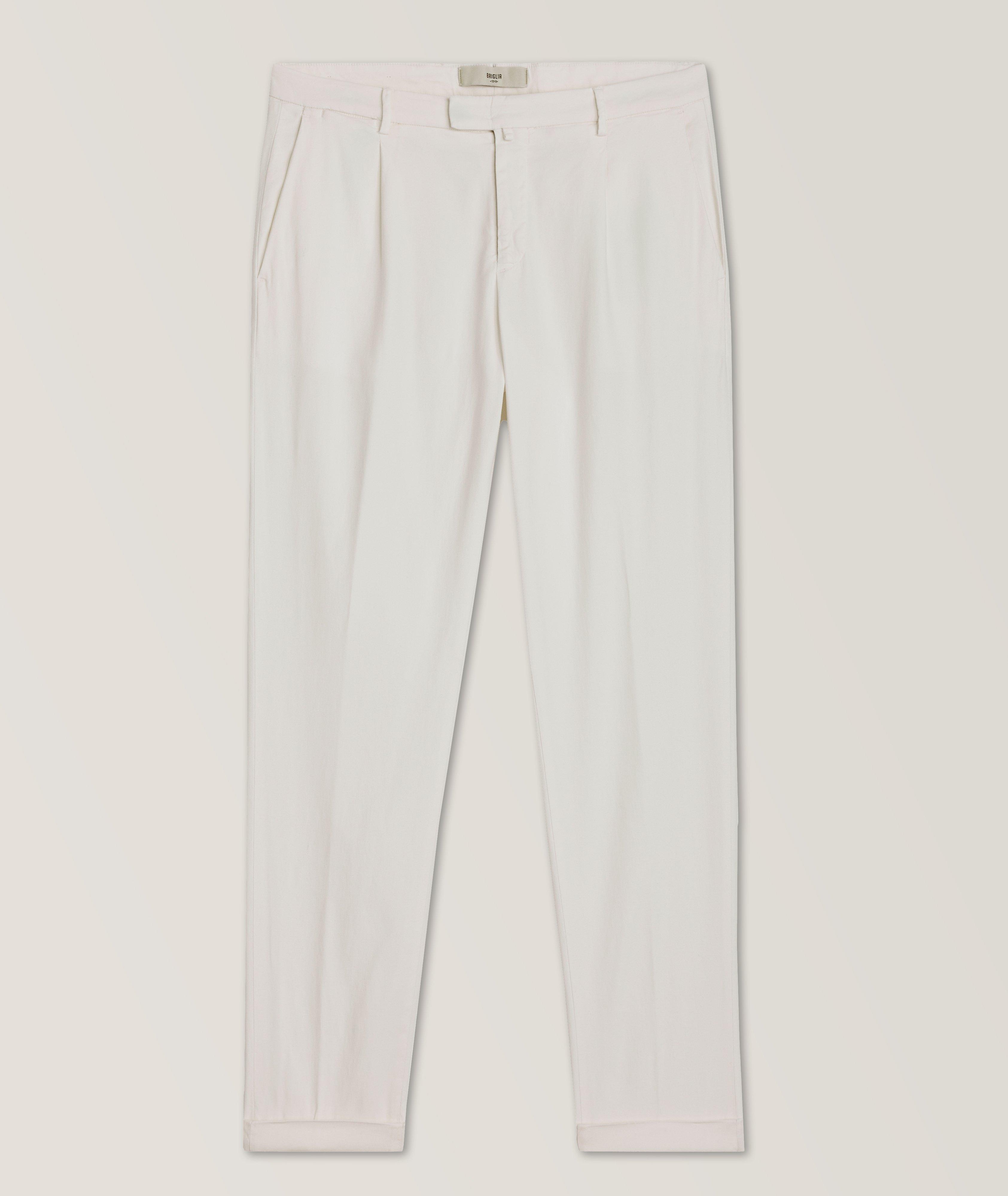 Pantalon en coton et en lyocell image 0