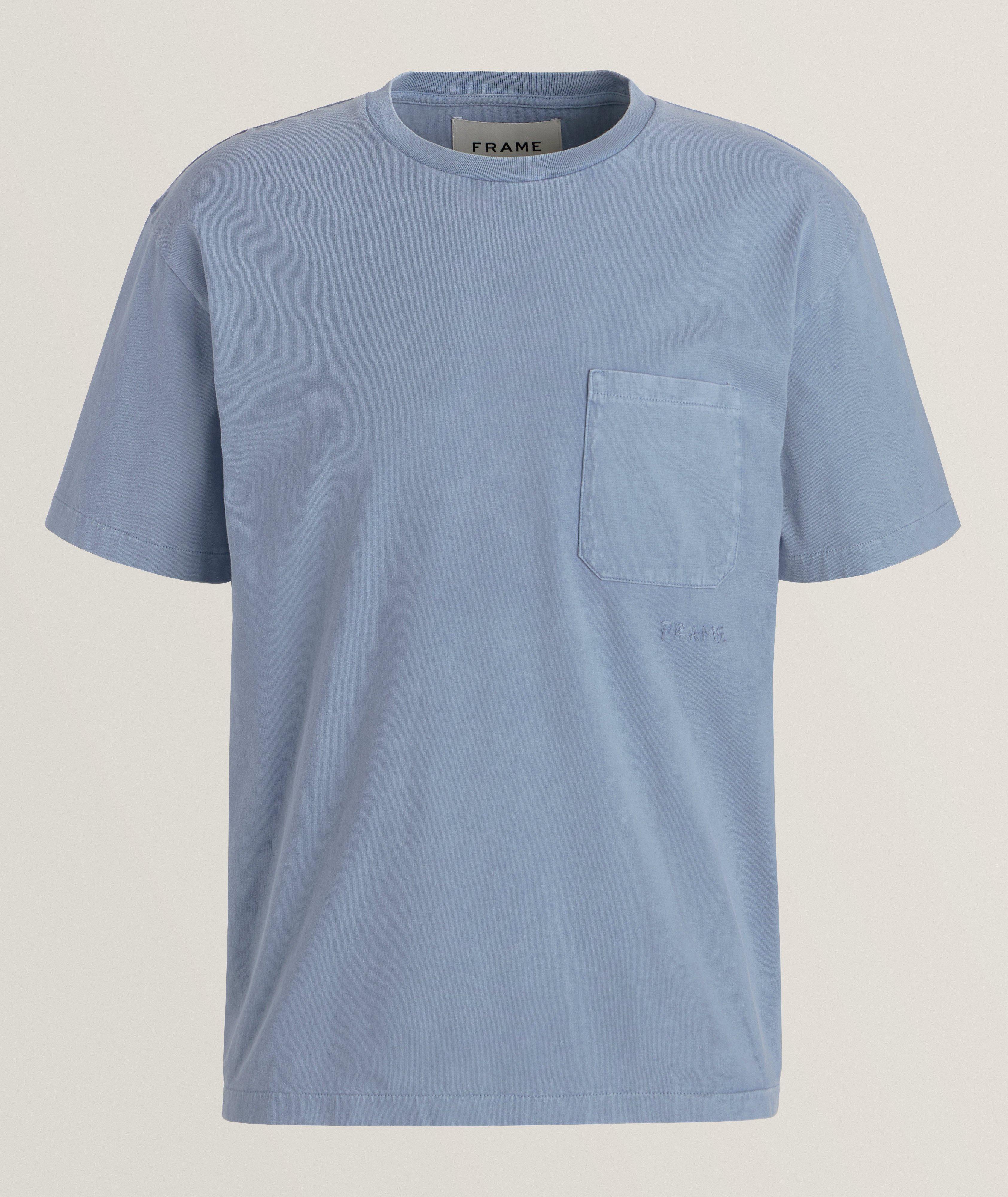 T-shirt délavé en coton image 0