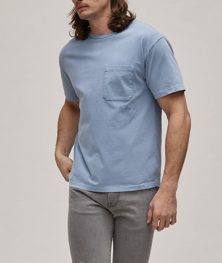 T-shirt délavé en coton image 4