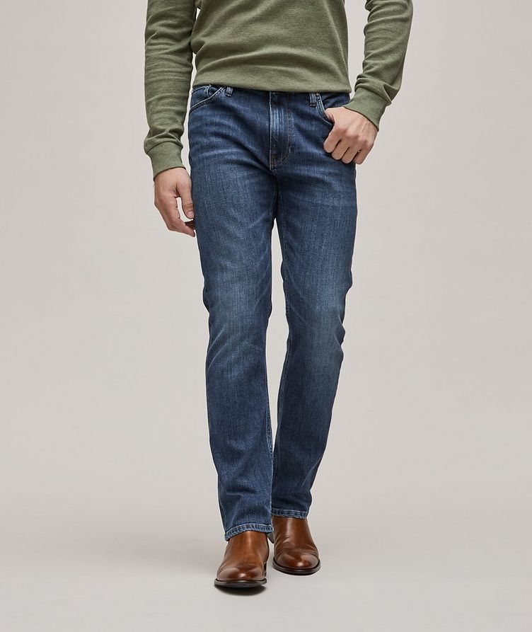 North Island Modern-Straight Cut Cotton-Blend Jeans  image 2