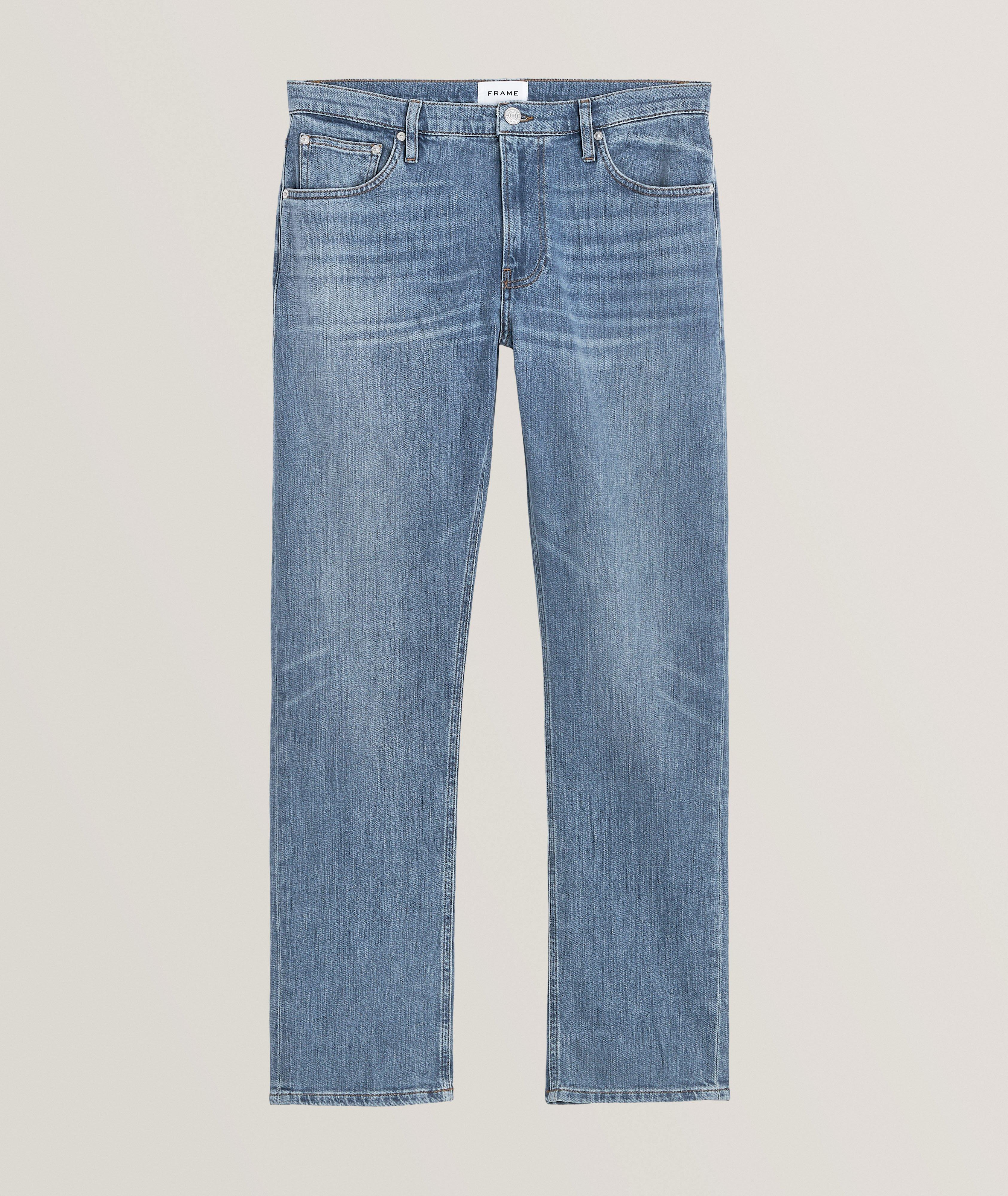 North Island Modern-Straight Cut Cotton-Blend Jeans  image 0