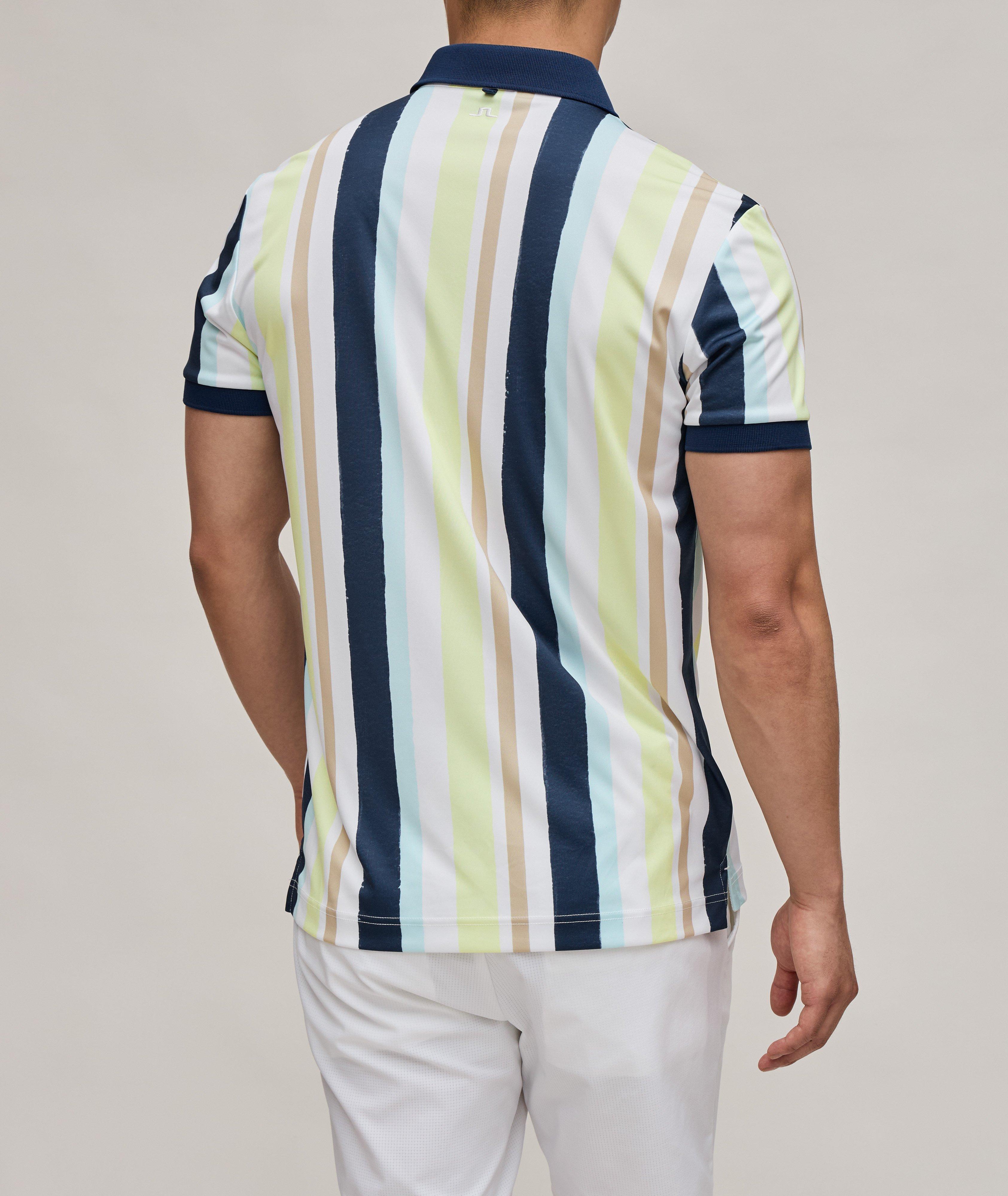 Striped Tour Tech Golf Polo image 2