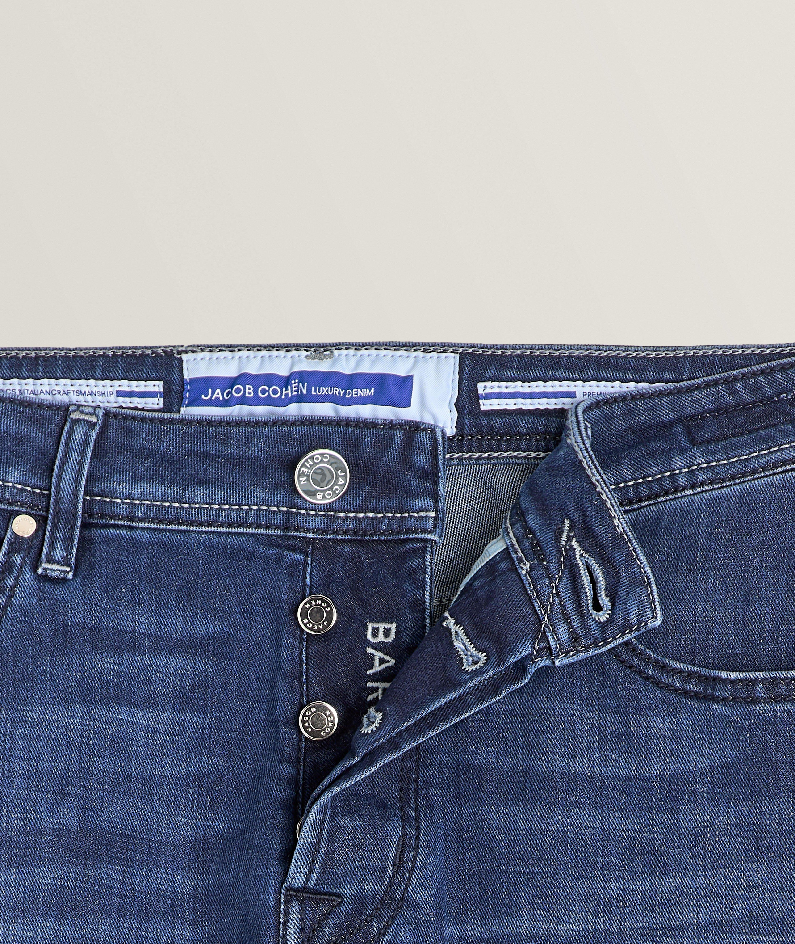 Bard Slim Fit Stretch-Cotton Jeans image 4