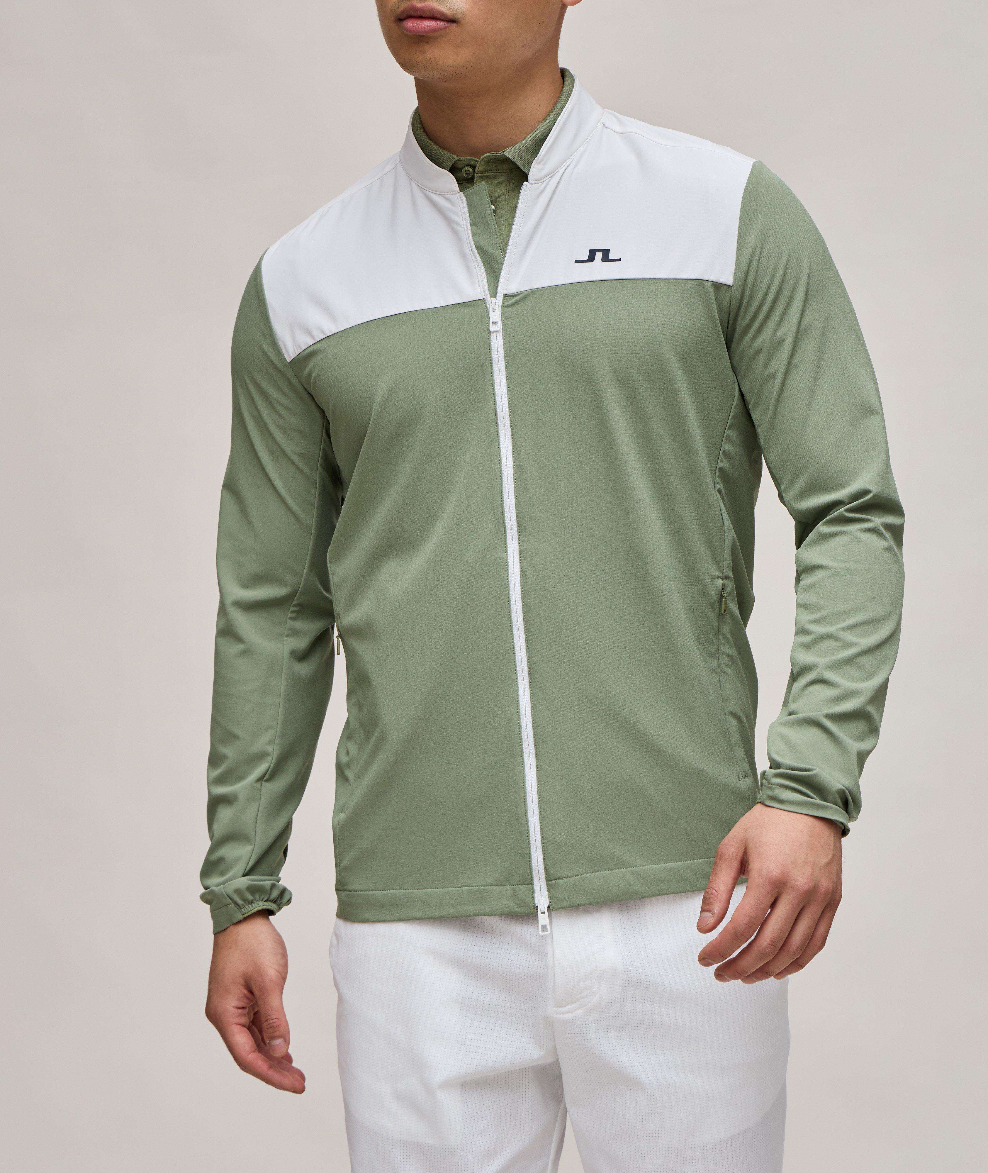 Colourblocking Packable Golf Jacket