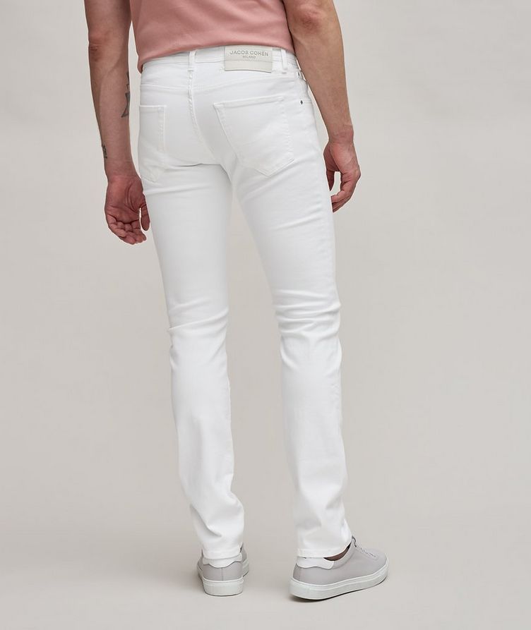 Nick Light-Wash Stretch-Cotton Blend Jeans image 2