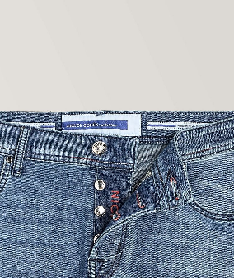 Bard Slim Fit Stretch-Cotton Jeans image 4