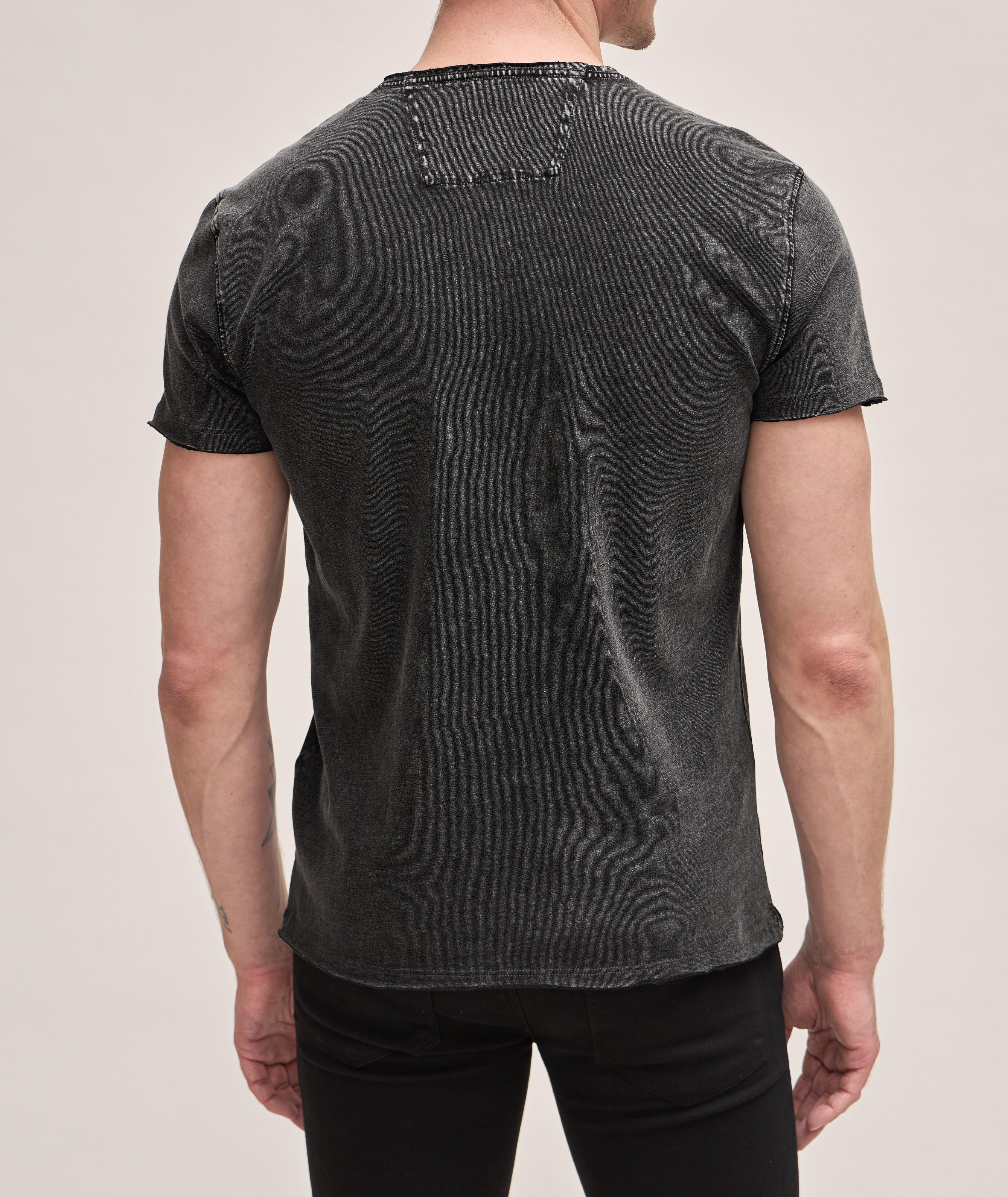 T-shirt en coton avec scorpion brodé image 2