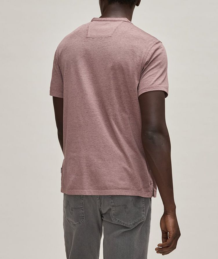 Heathered Cotton-Blend Henley  image 2