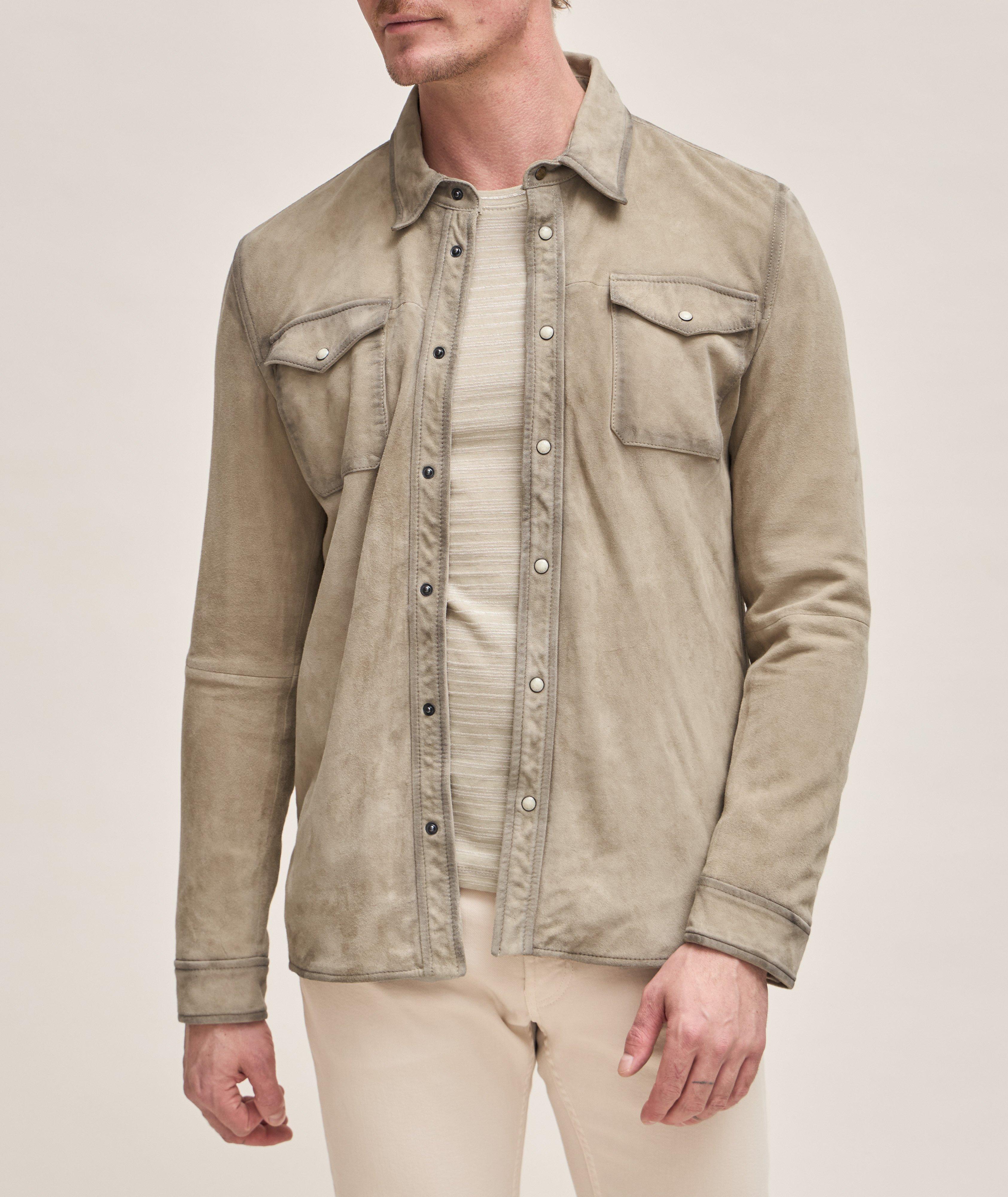 Suede Shirt Jacket image 1