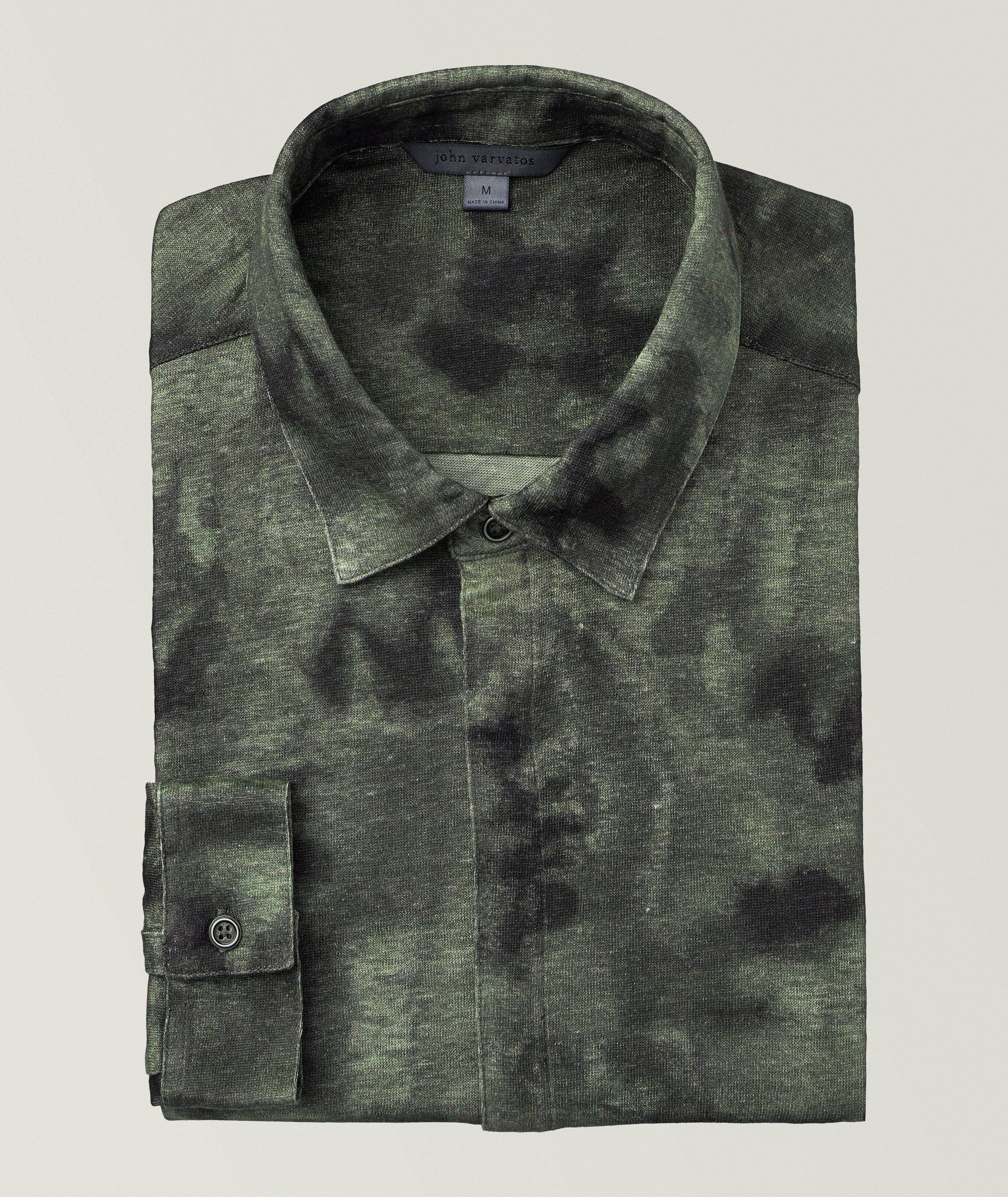 Tie-Dye Linen Shirt image 0