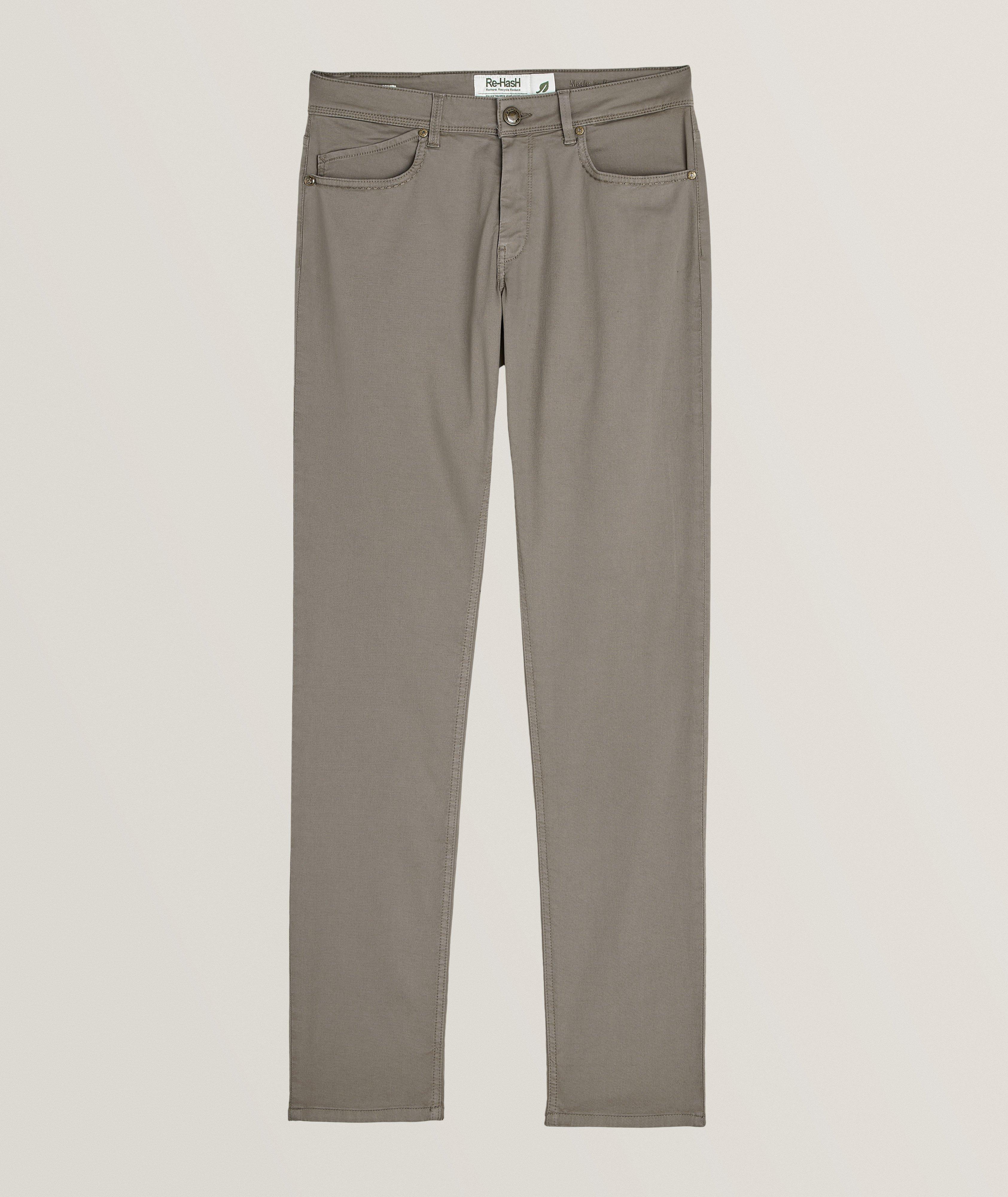 Rubens Sportswear Chic Stretch-Cotton Blend Pants image 0
