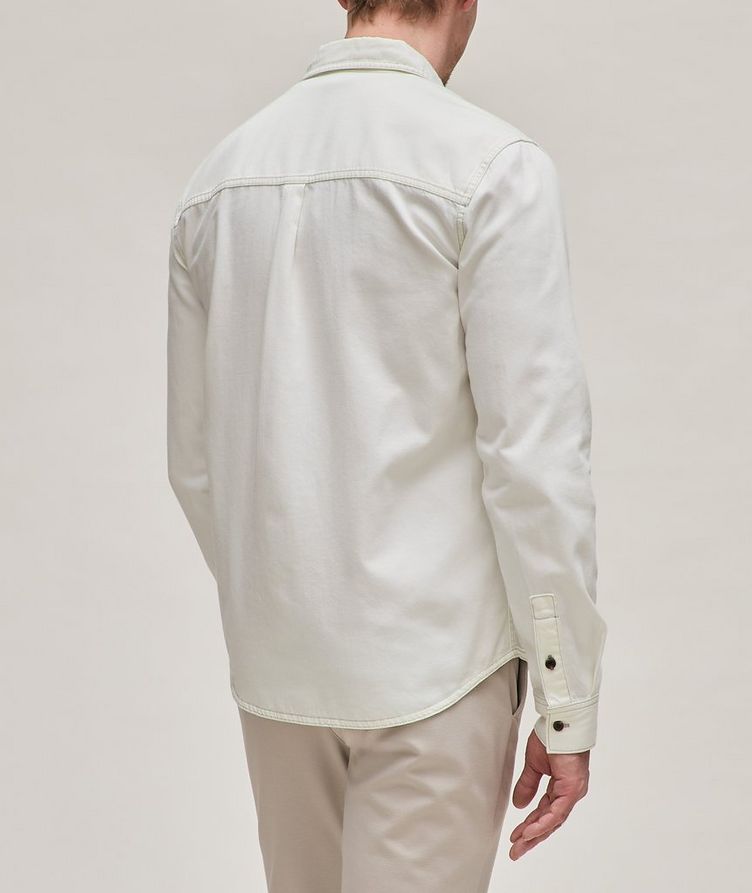 Martin Utilitarian Cotton-Modal Overshirt  image 2