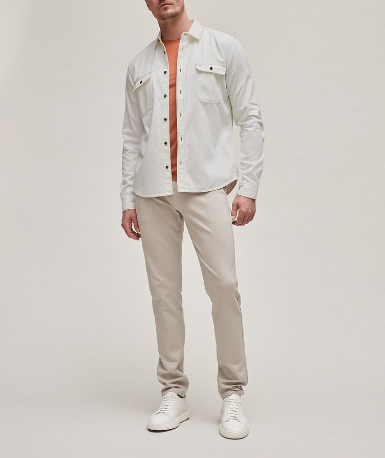Martin Utilitarian Cotton-Modal Overshirt  image 4