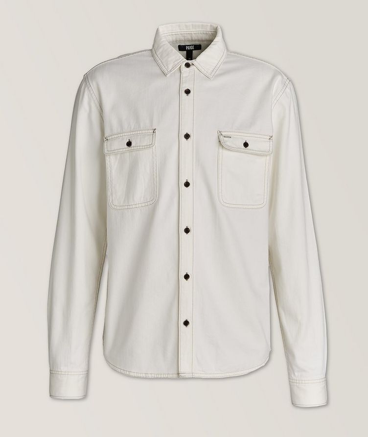 Martin Utilitarian Cotton-Modal Overshirt  image 0