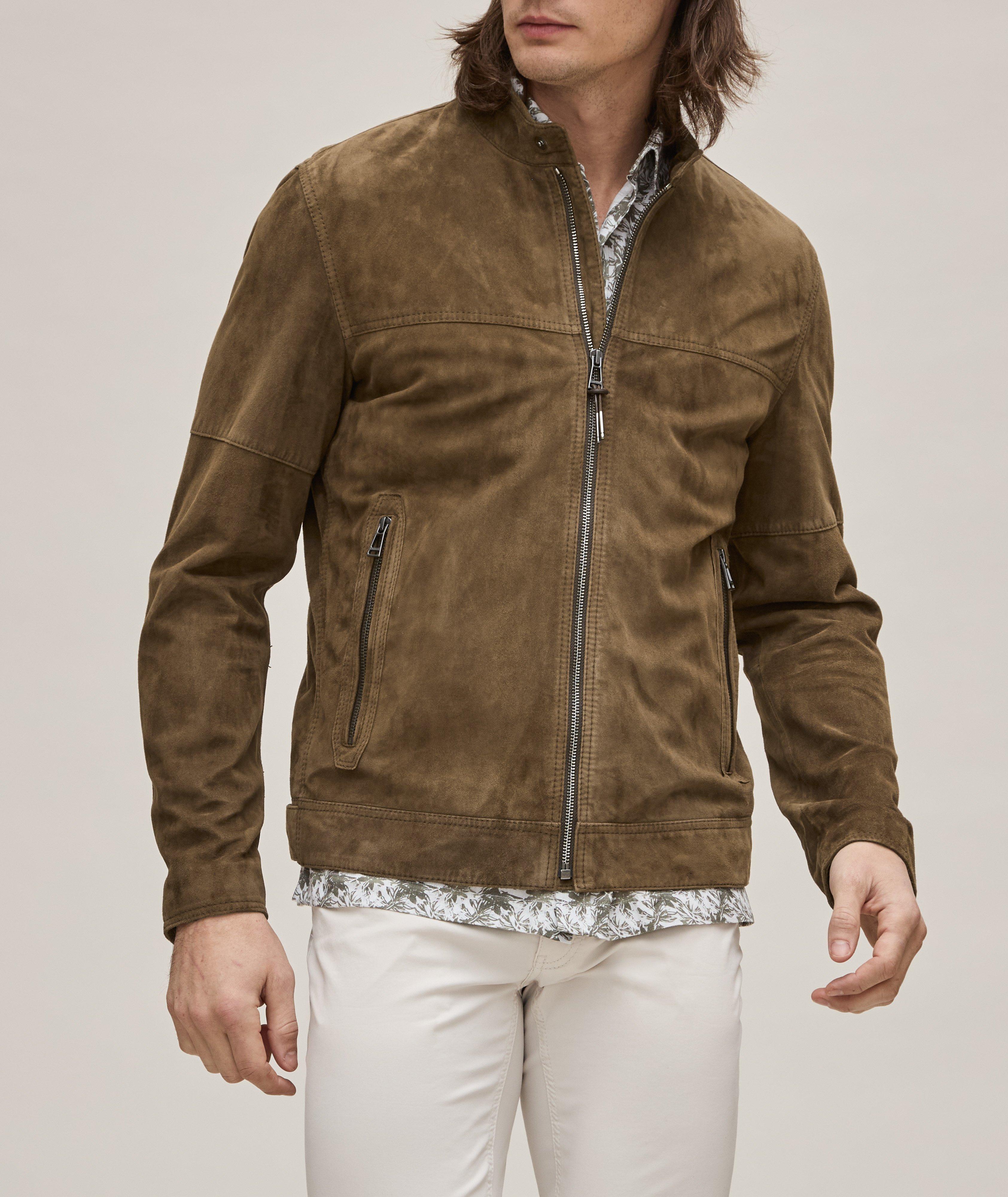 Bato Chrome-Free Goat Suede Leather Jacket  image 1