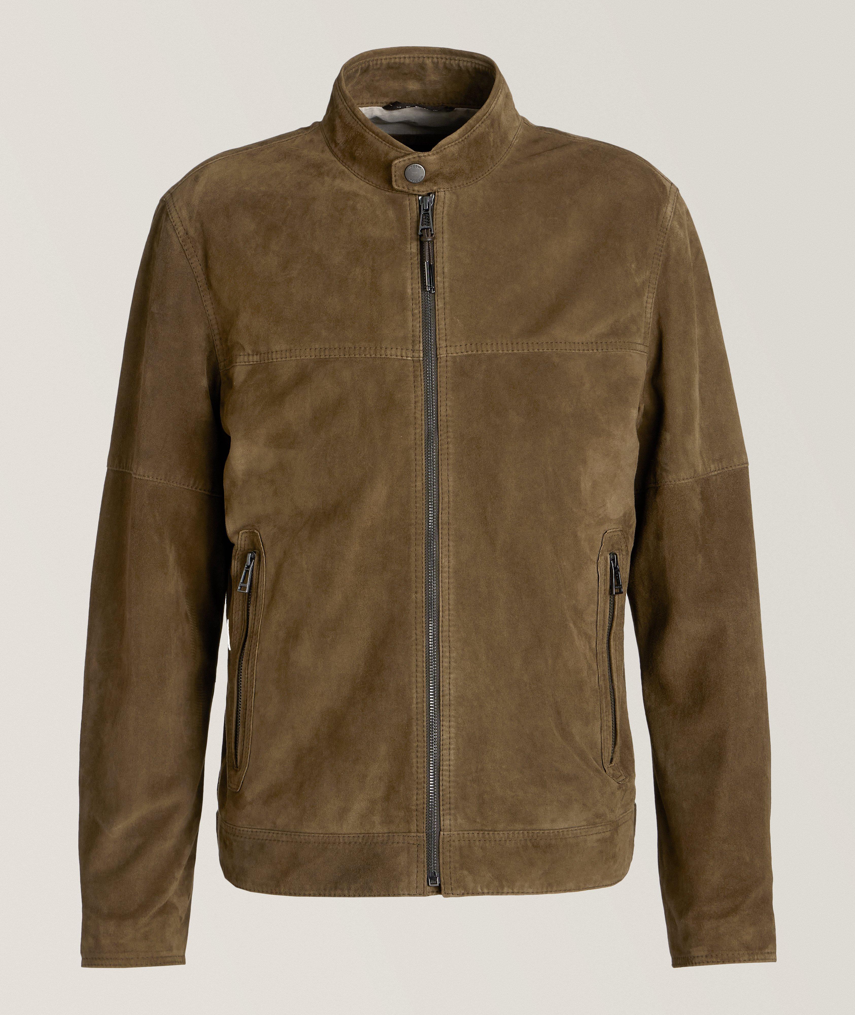 Windsor Bato Chrome-Free Goat Suede Leather Jacket 