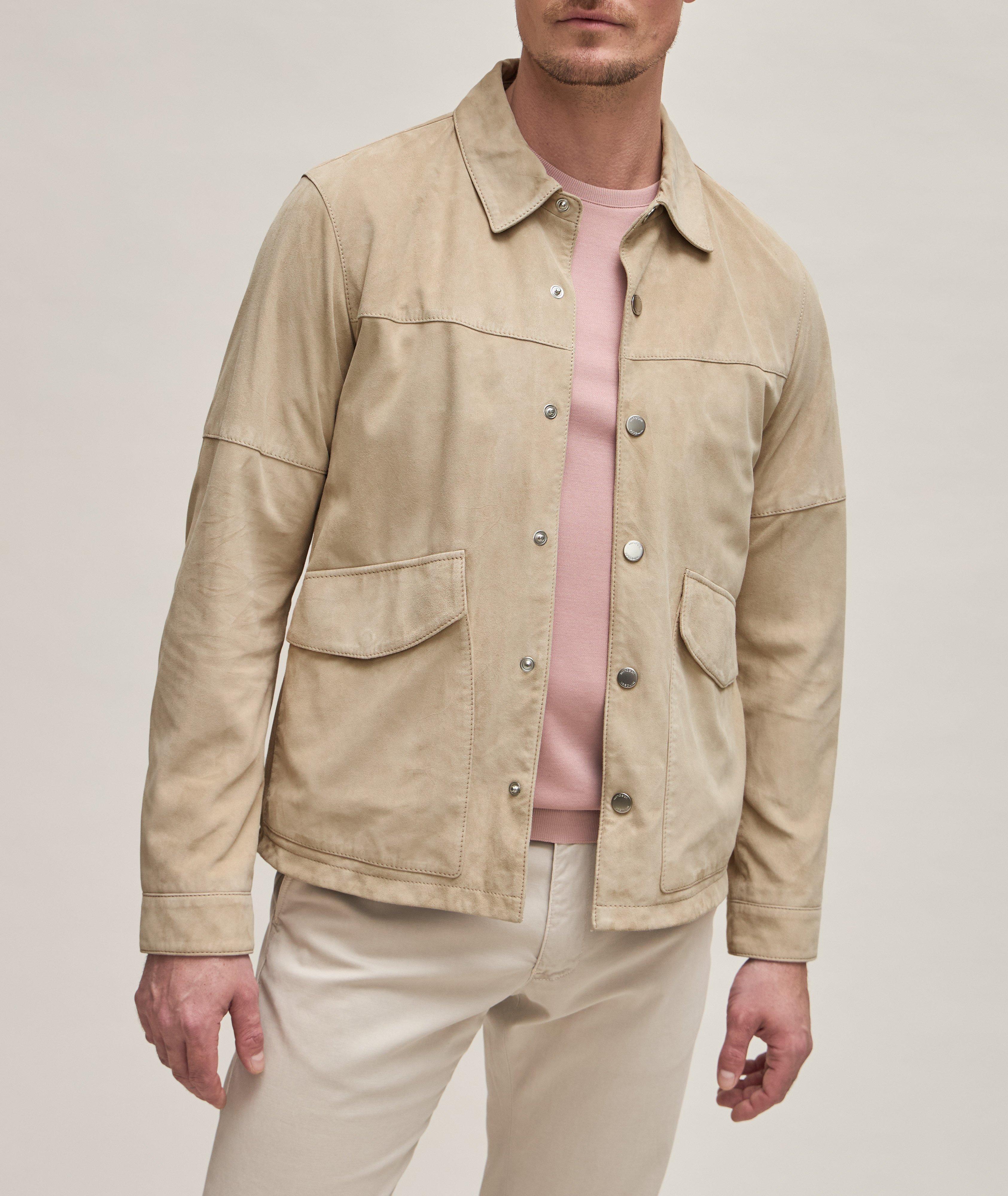 Oriolo Goatskin Suede Jacket image 1