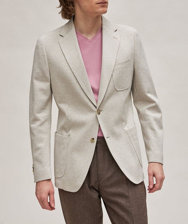 Maglia Textured Cotton-Blend Sport Jacket image 1
