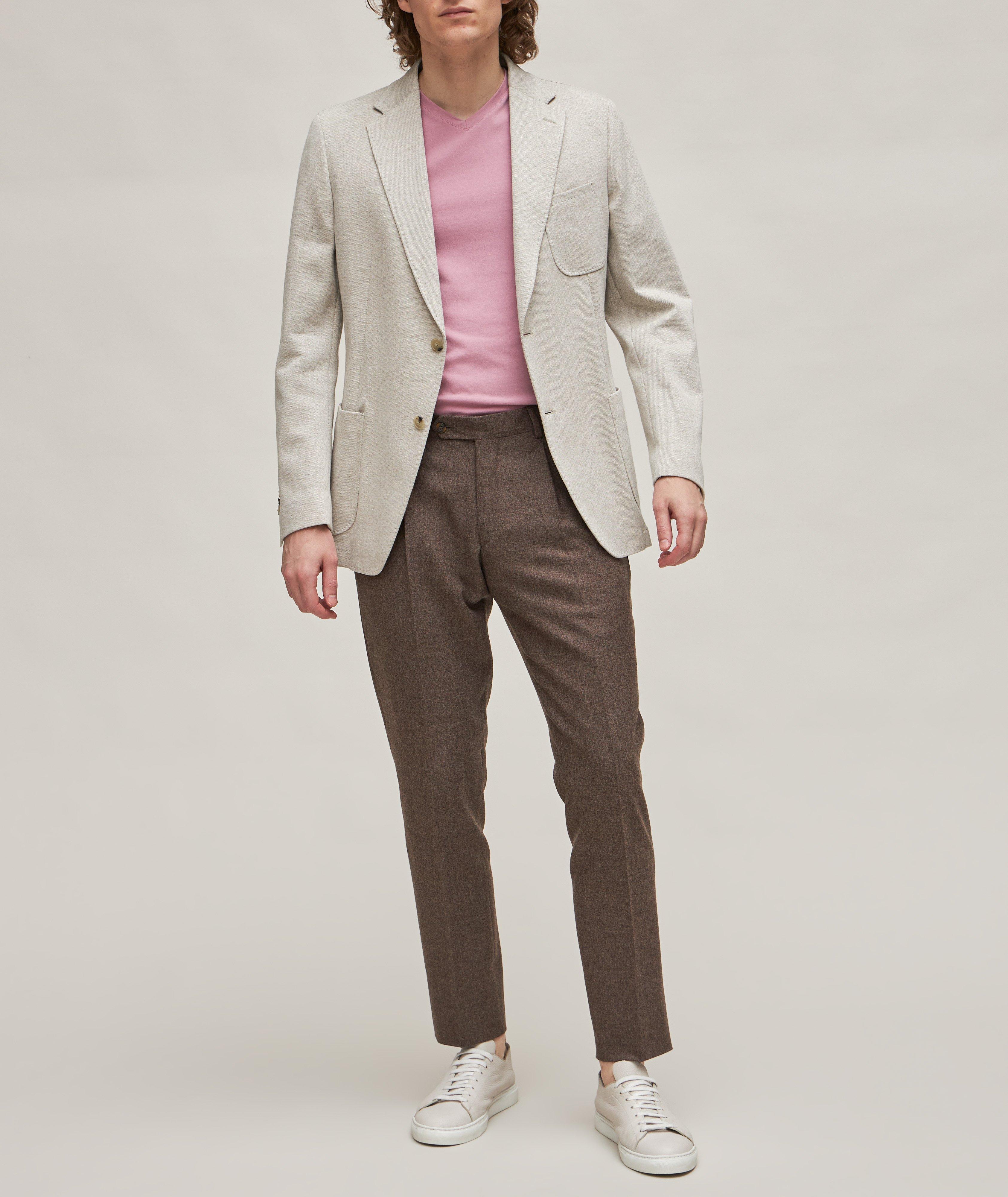 Maglia Textured Cotton-Blend Sport Jacket image 3