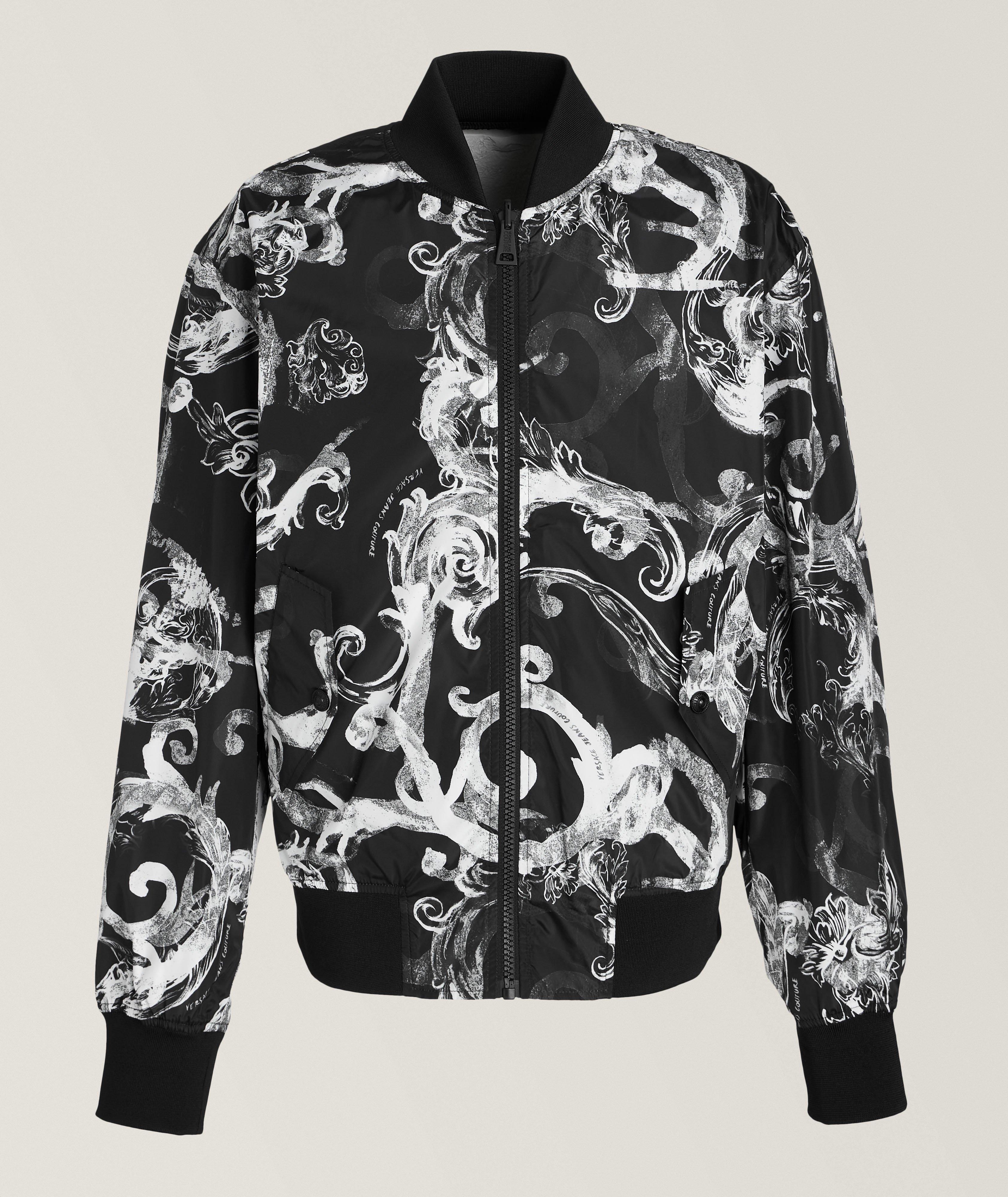 Watercolour Reversible Bomber Jacket image 0