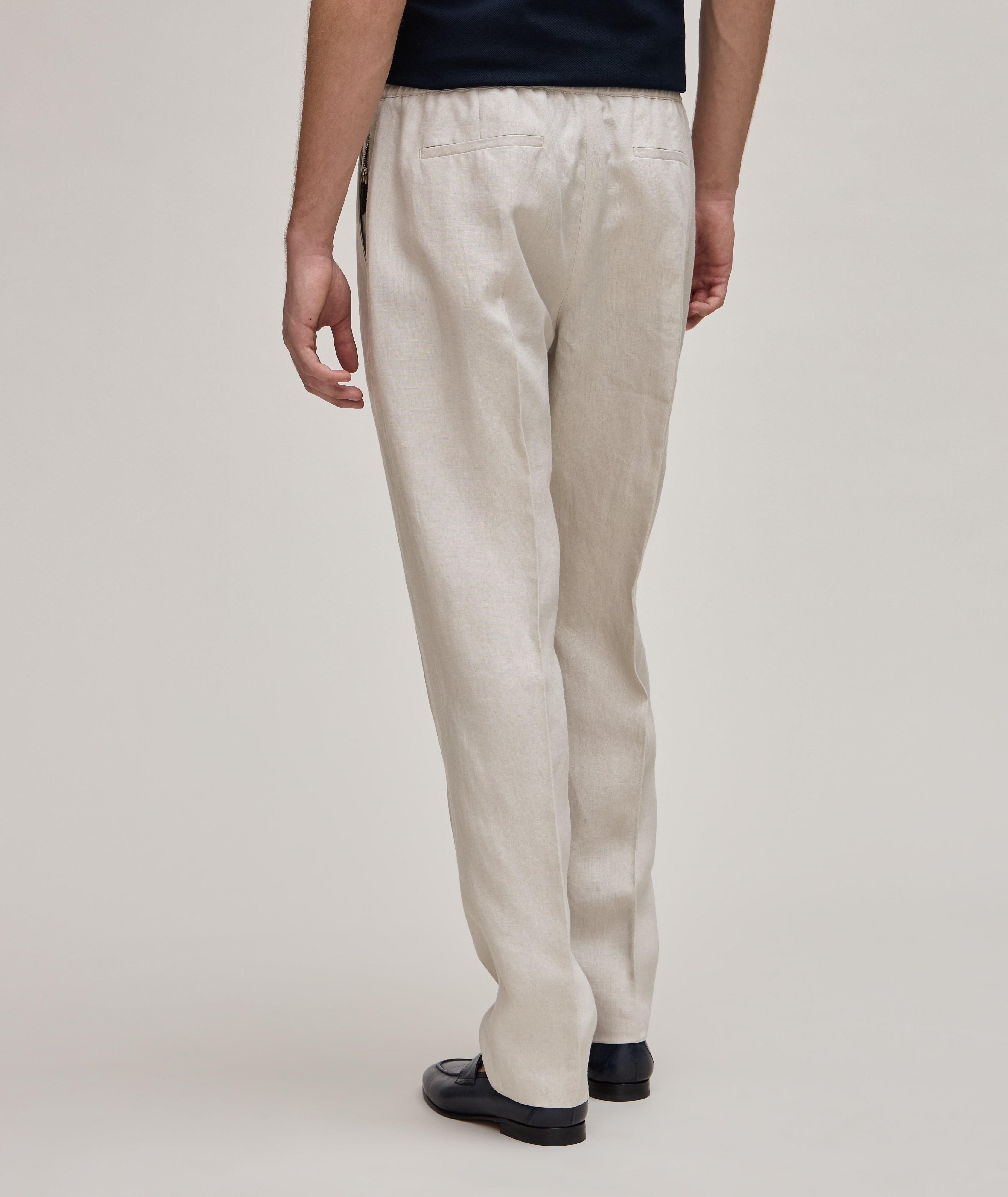 Wool-Polyamide Drawstring Pants image 2