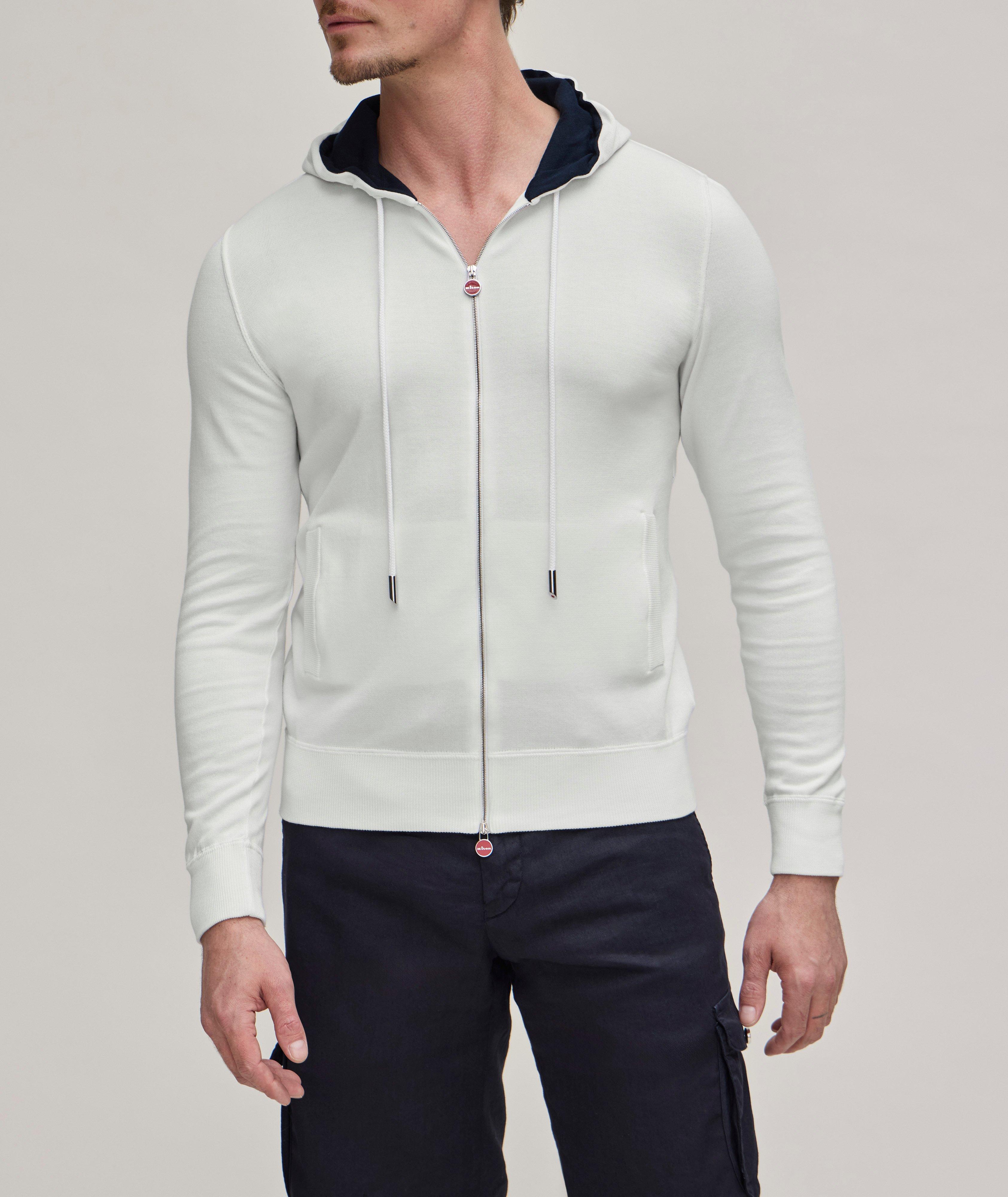 Cotton Hooded Sweater image 1