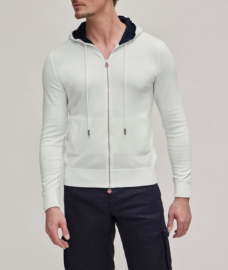 Cotton Hooded Sweater image 1