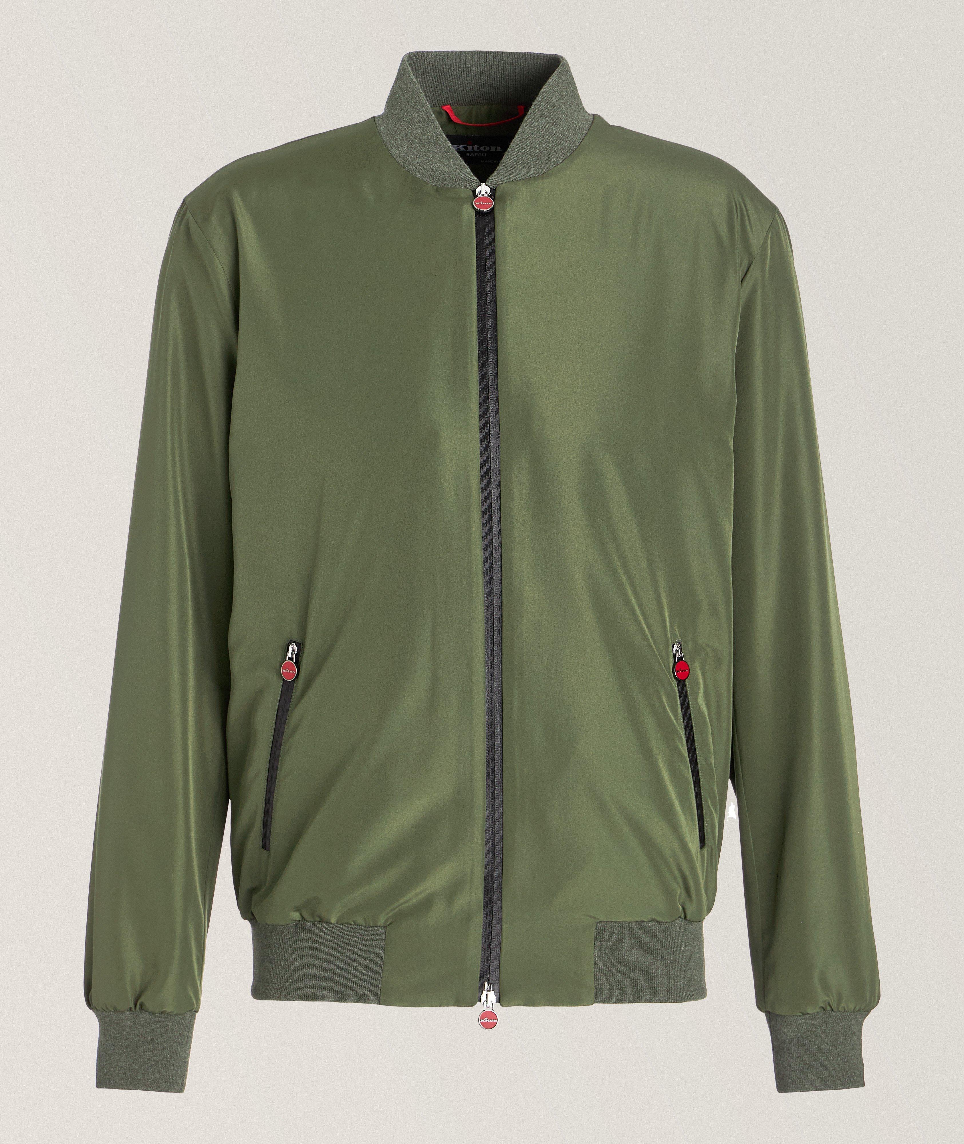 Technical Fabric Bomber Jacket image 0