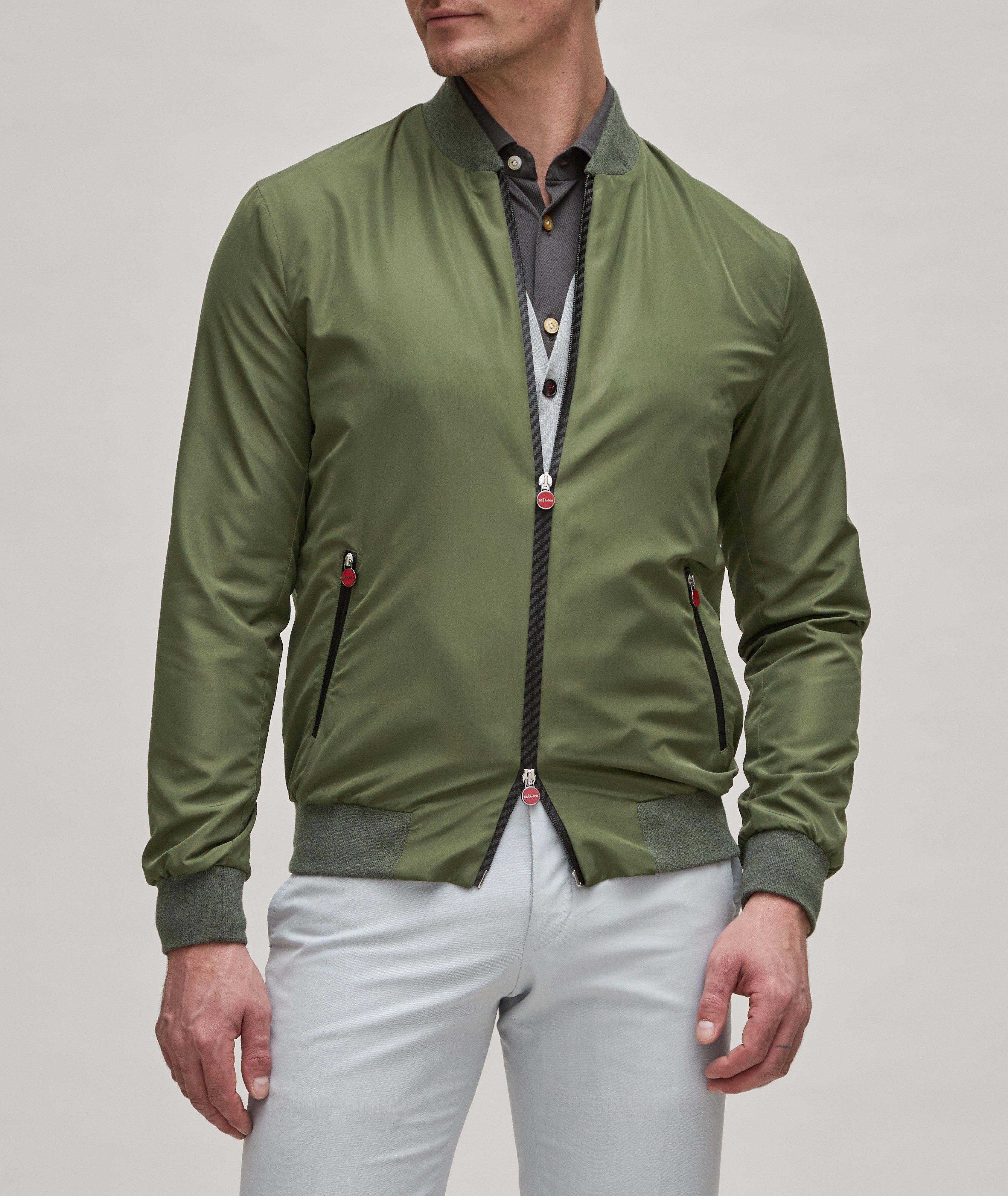 Technical Fabric Bomber Jacket image 1