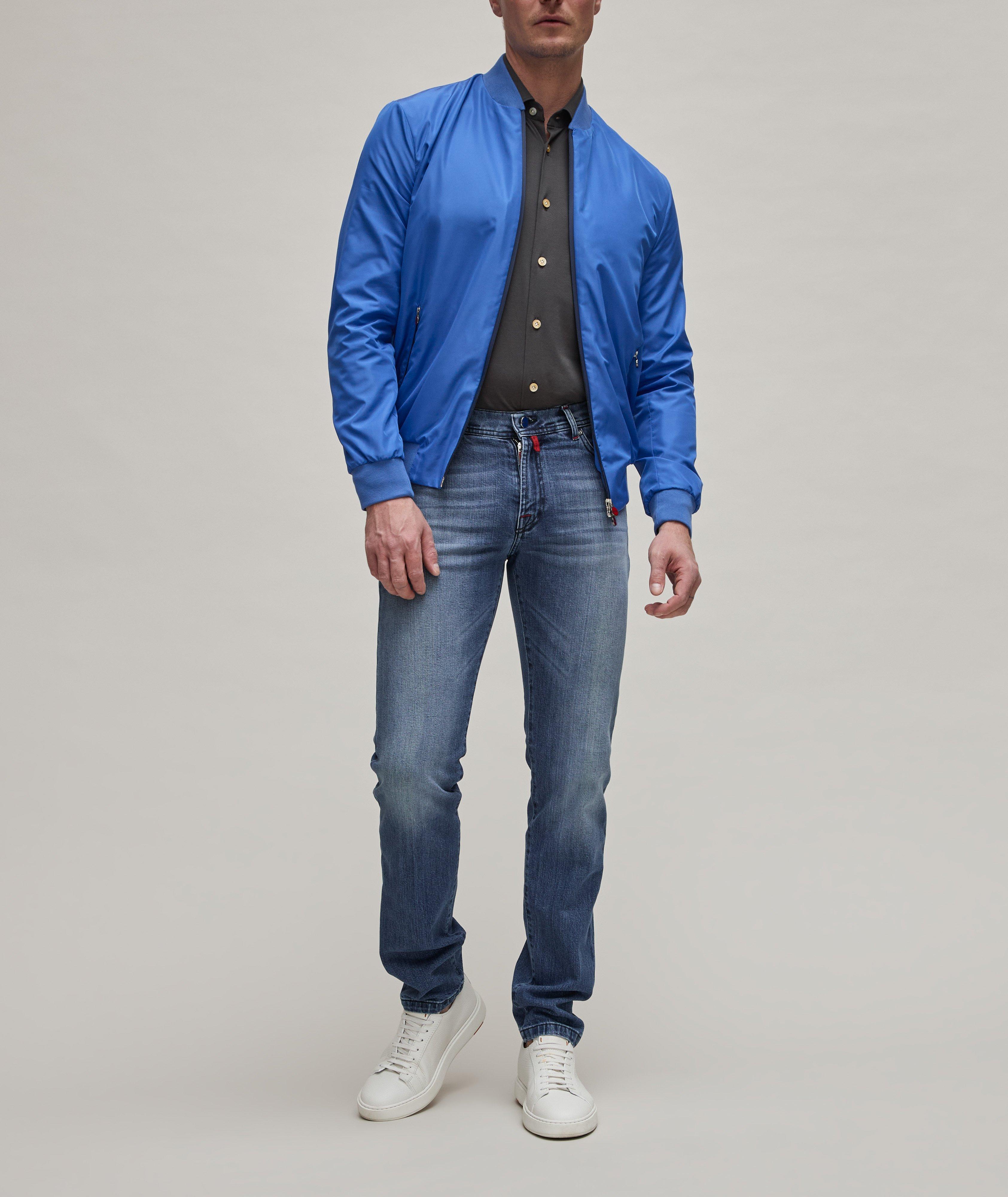 Technical Fabric Bomber Jacket image 5