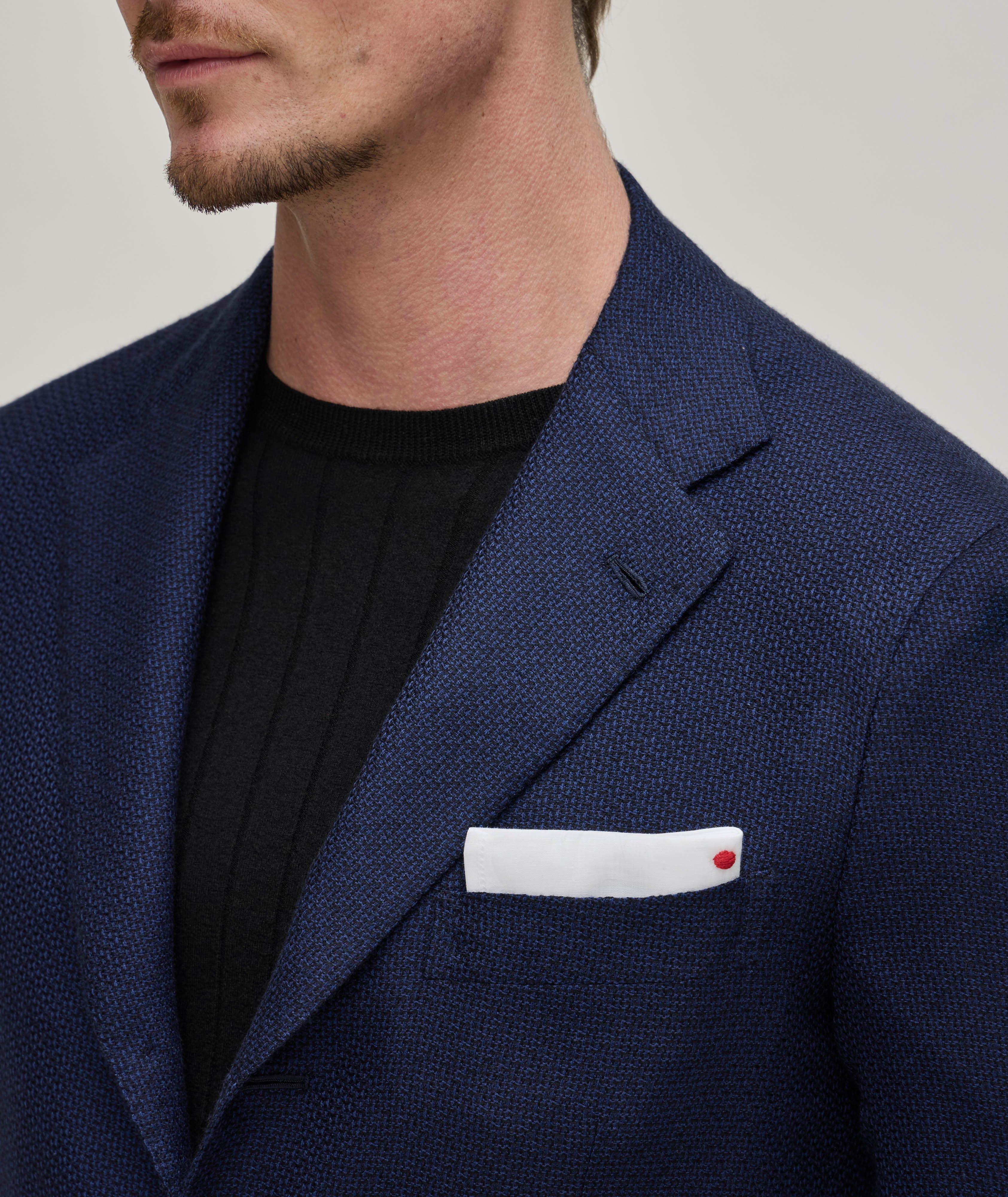 Textured Knit Virgin Wool Sport Jacket  image 3