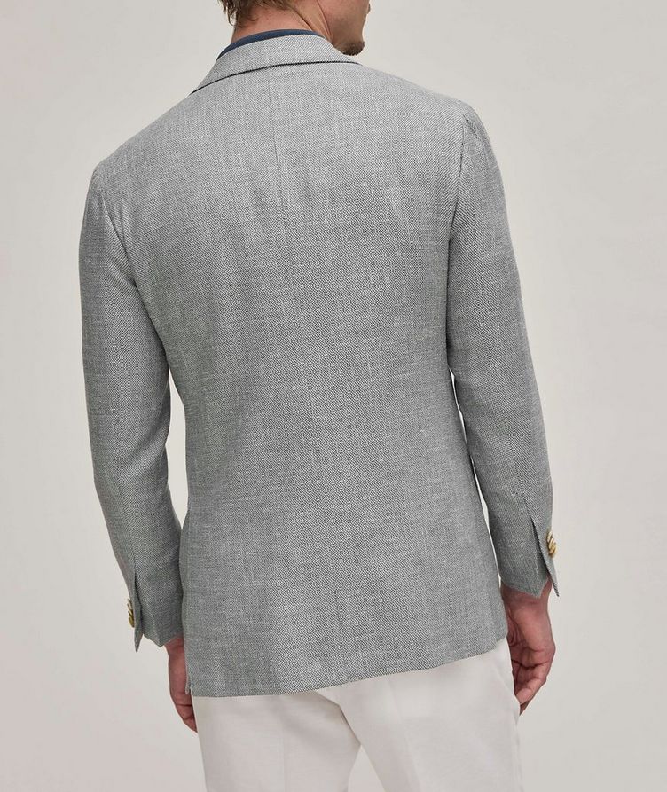 Textured Knit Virgin Wool-Blend Sport Jacket  image 2