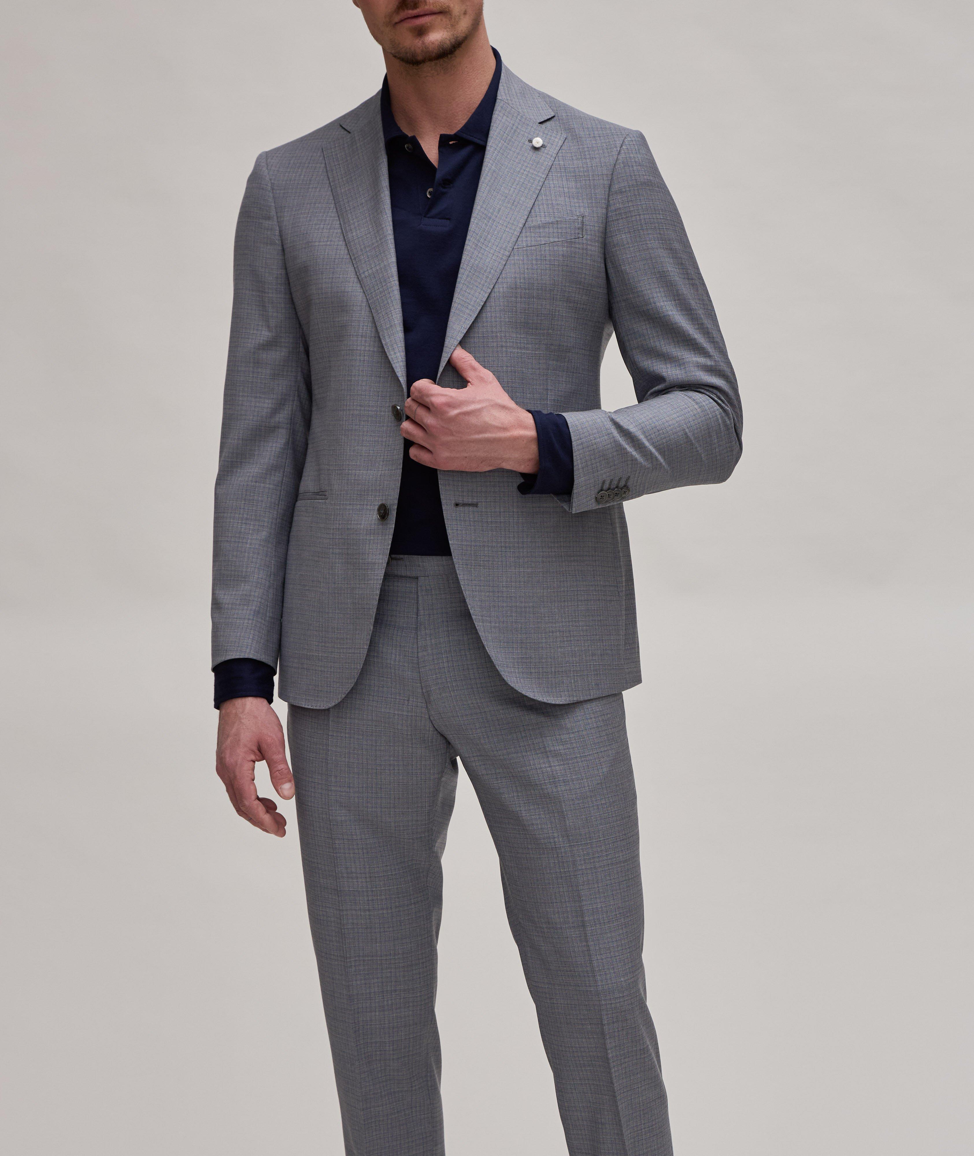 Sartoria Micro Check Virgin Wool Suit image 1