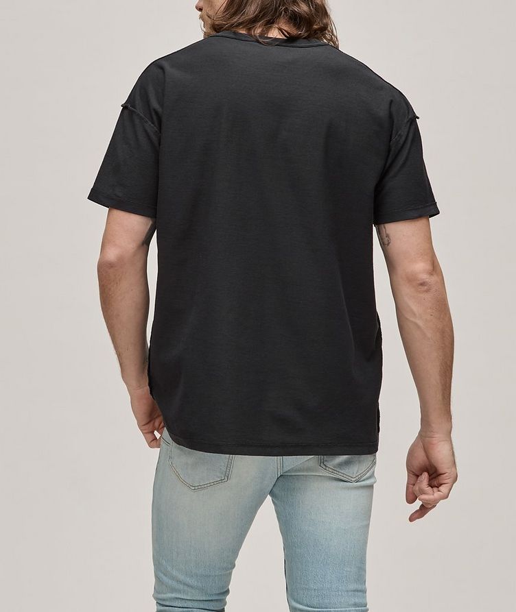 T-shirt P101 en coton à détail graphique image 2