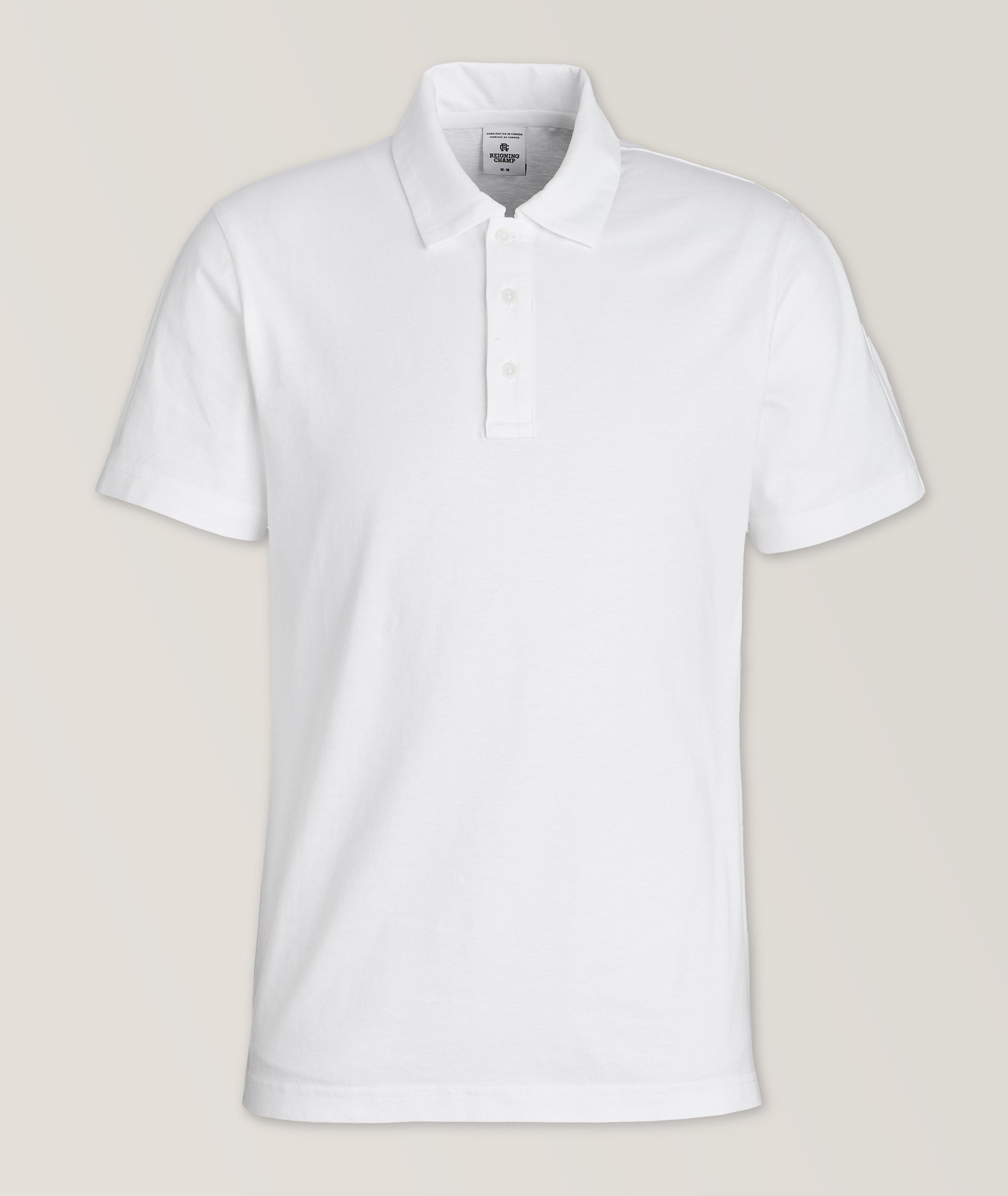 Polo en jersey de coton image 0