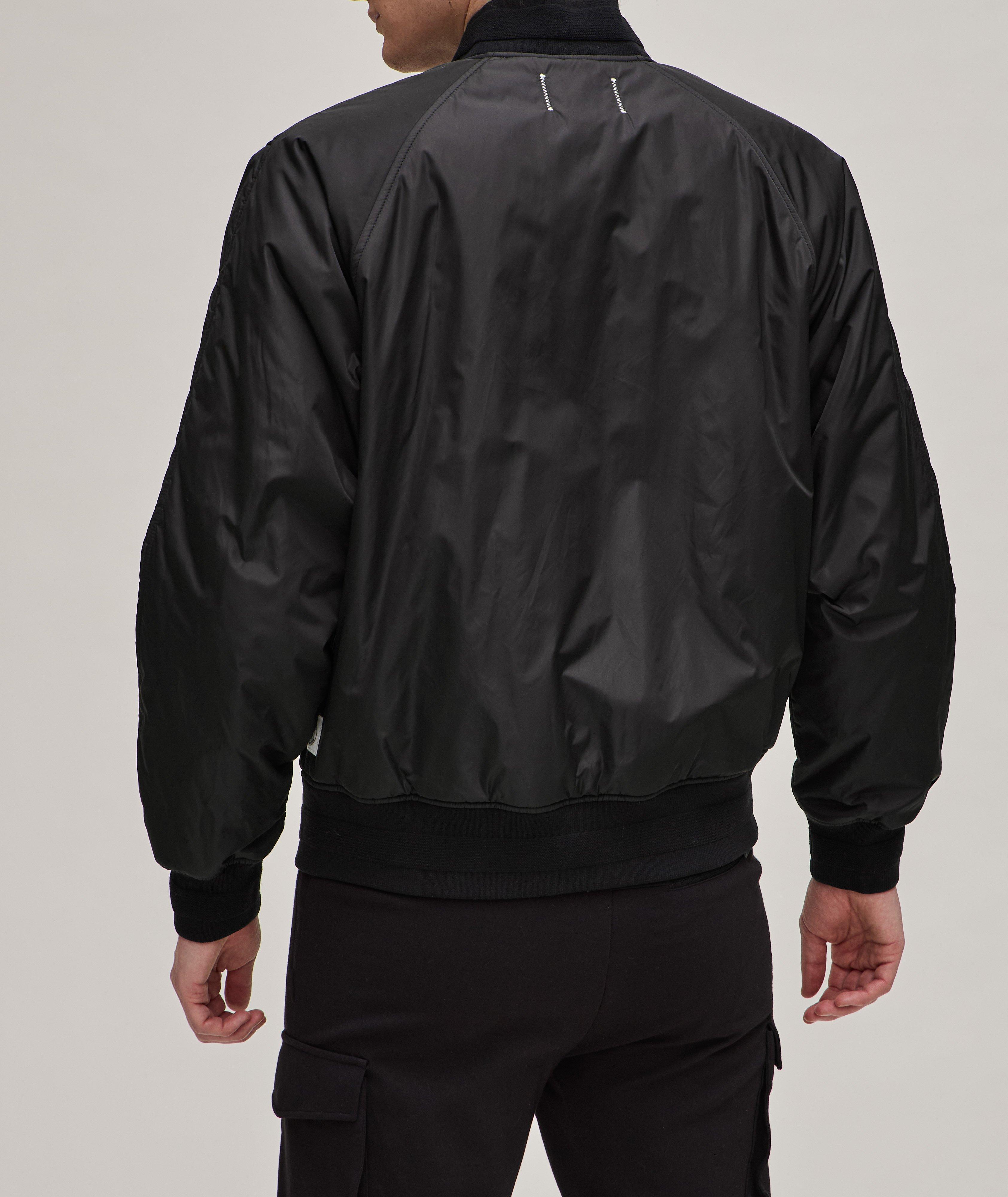 Econyl Satin Nylon Stadium Jacket