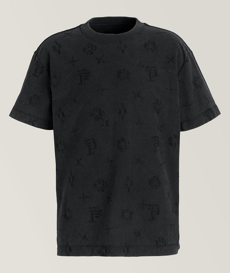 P104 Tonal Monogram Cotton T-Shirt  image 0