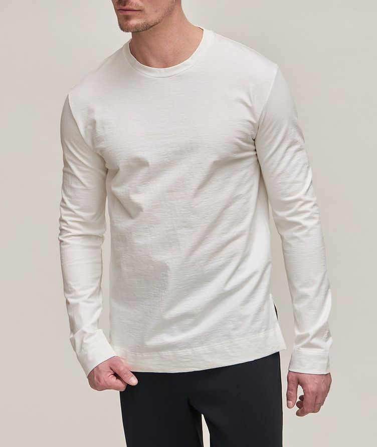 Textured Cotton-Jersey Sweatshirt image 1