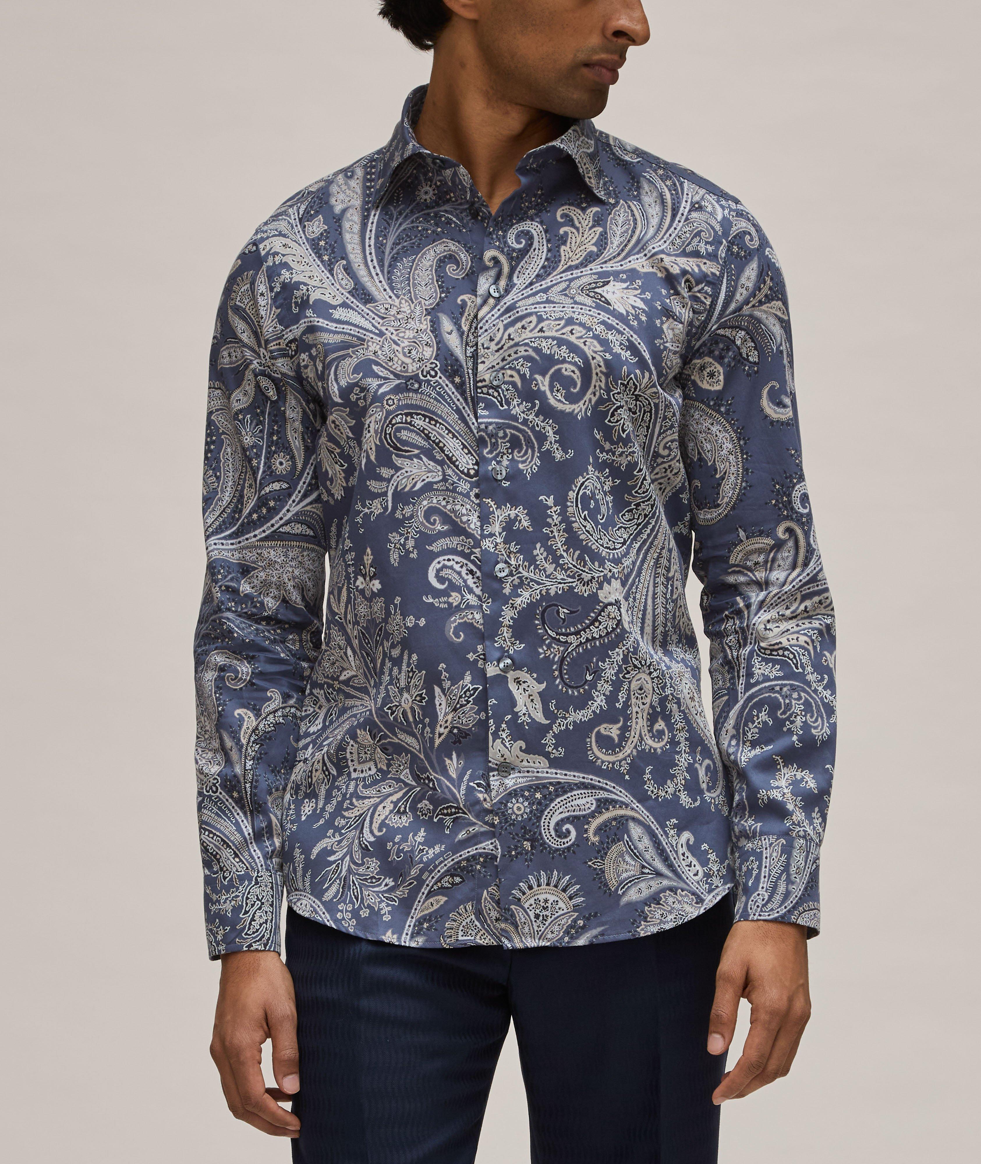 Paisley Cotton Sport Shirt image 1