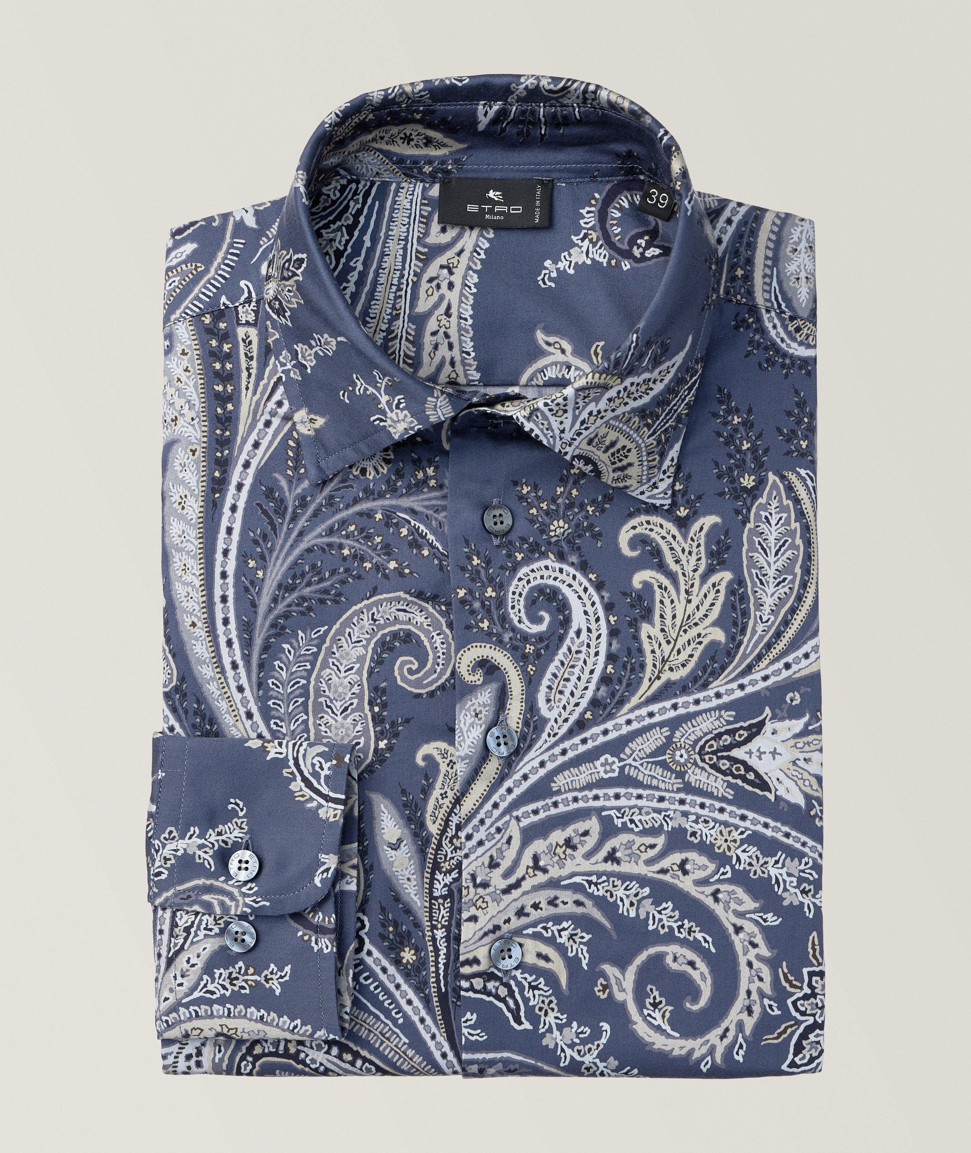 Paisley Cotton Sport Shirt image 0