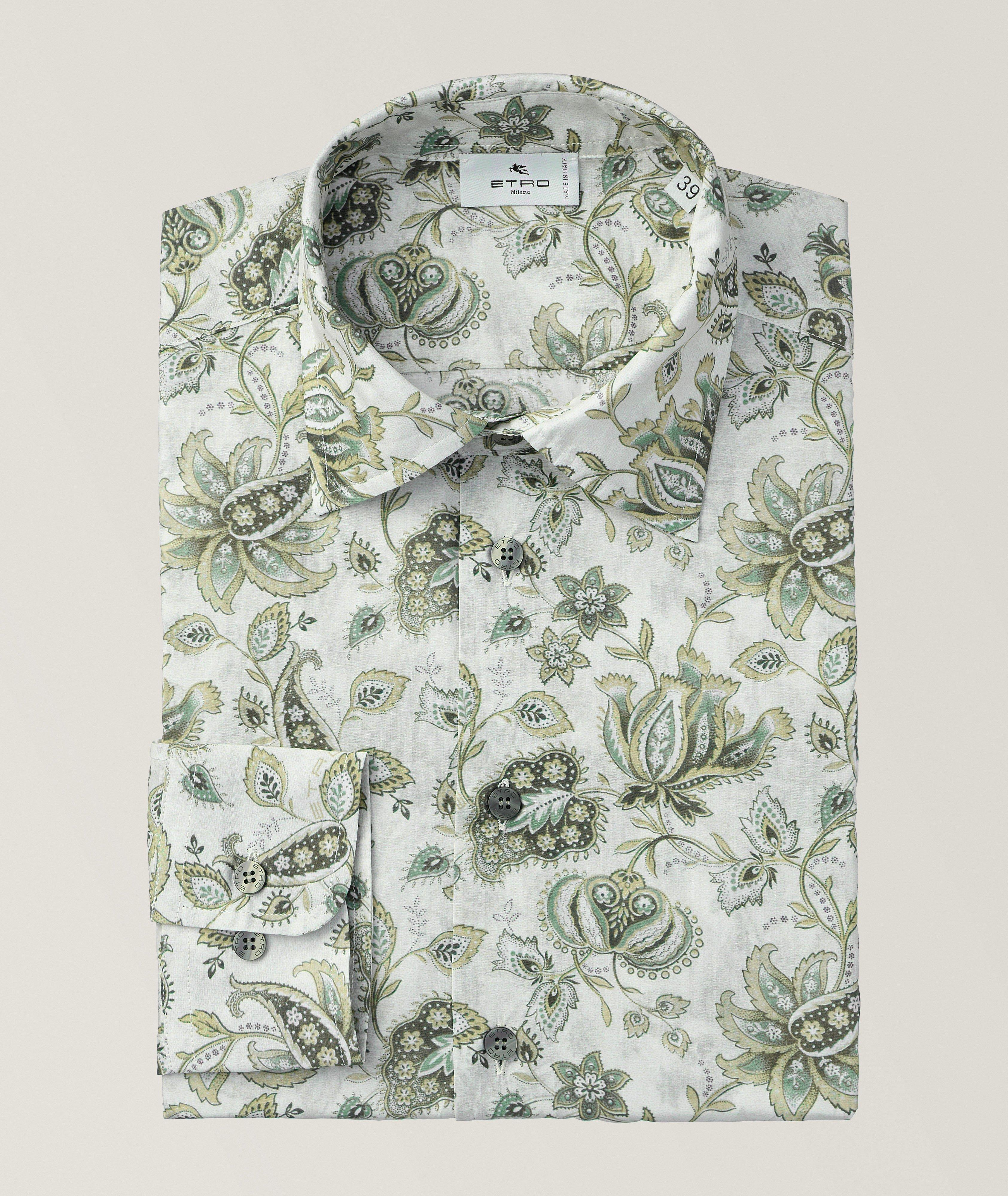 Etro Paisley Cotton Sport Shirt