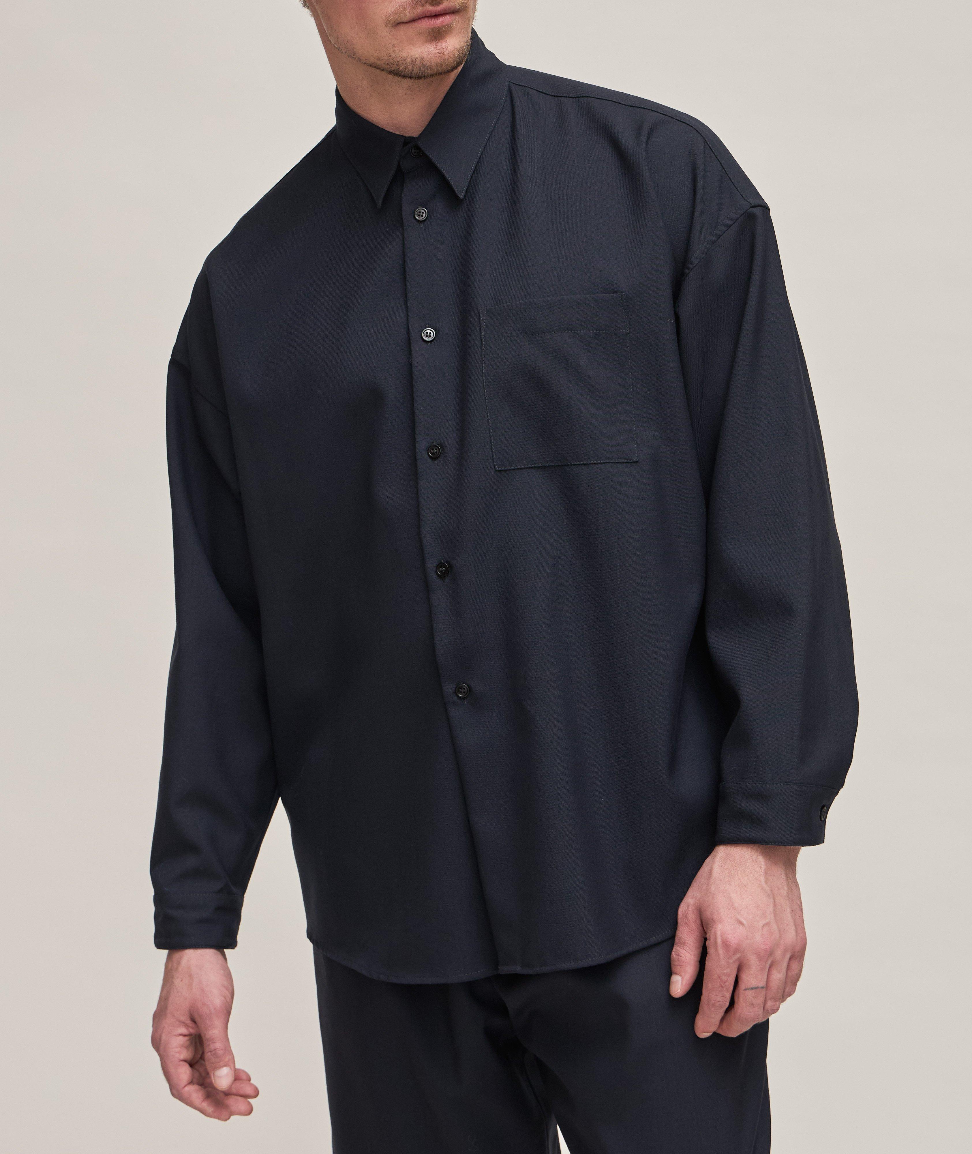 Virgin Wool Overshirt image 1