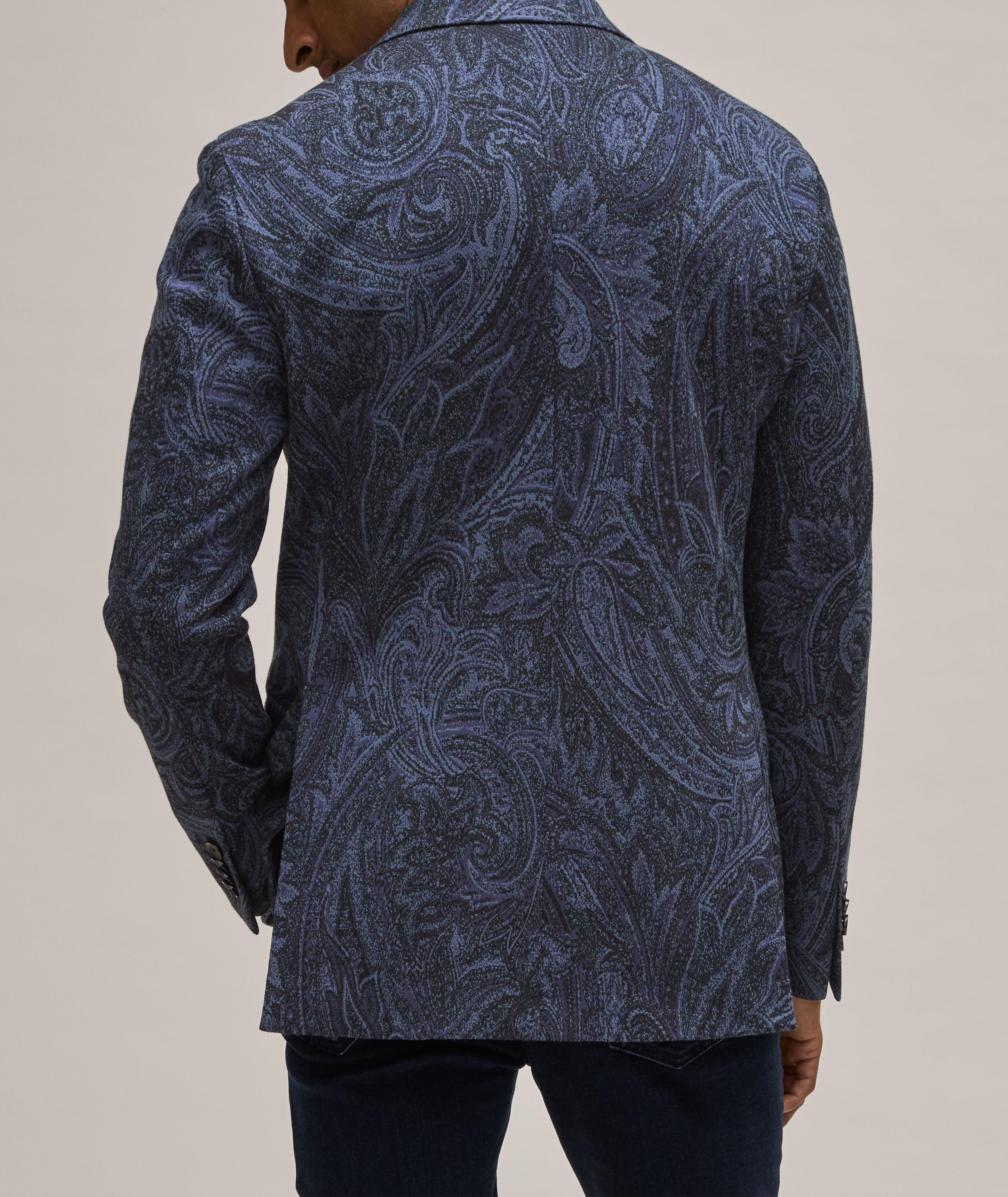 Tonal Textured Paisley Sport Jacket image 2