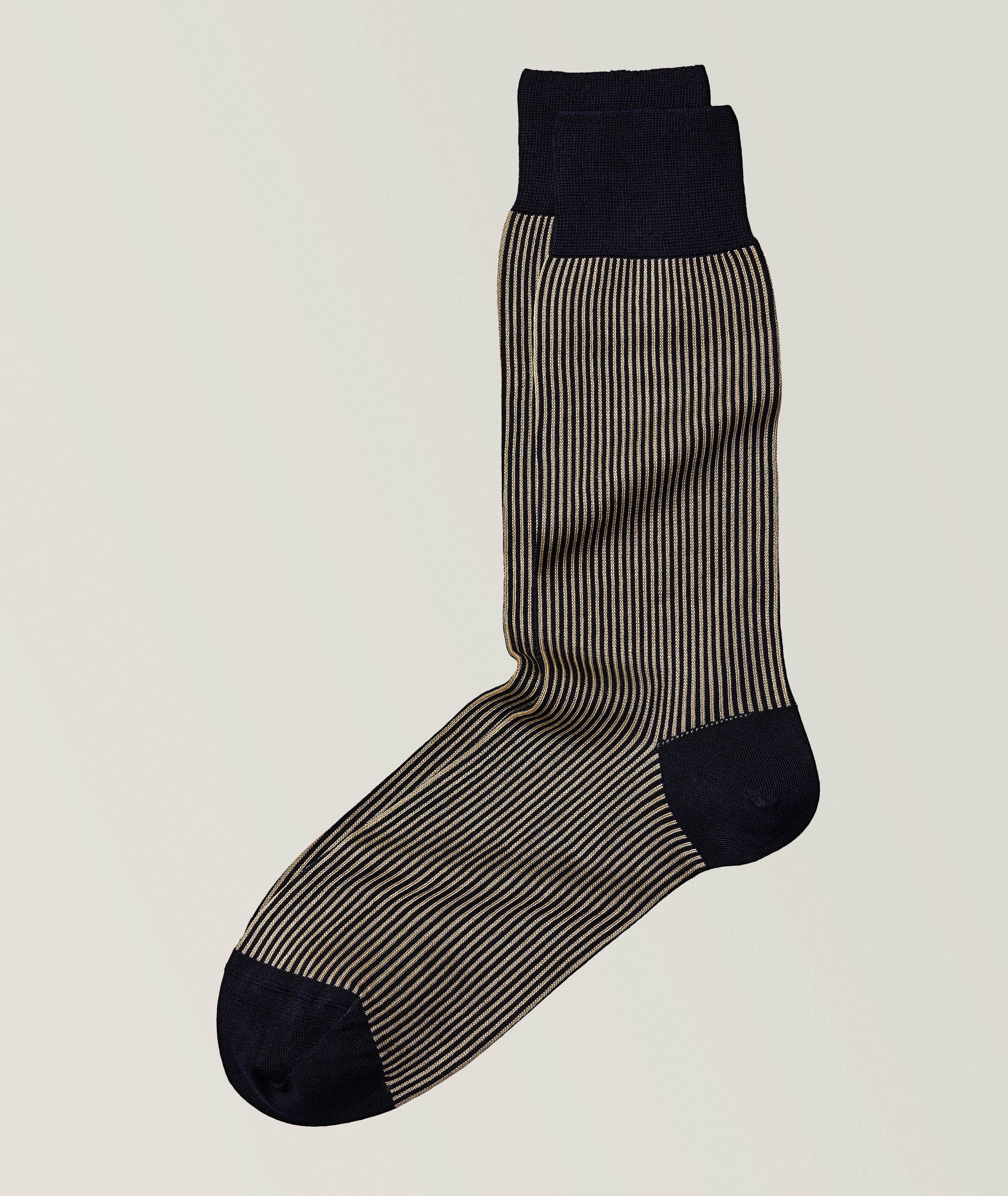 Pinstripe Max Dress Socks image 0