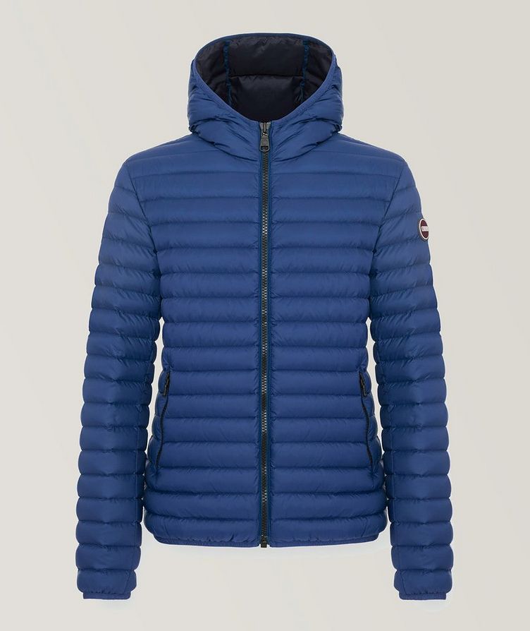 Light Quilted Down Hooded Jacket image 0