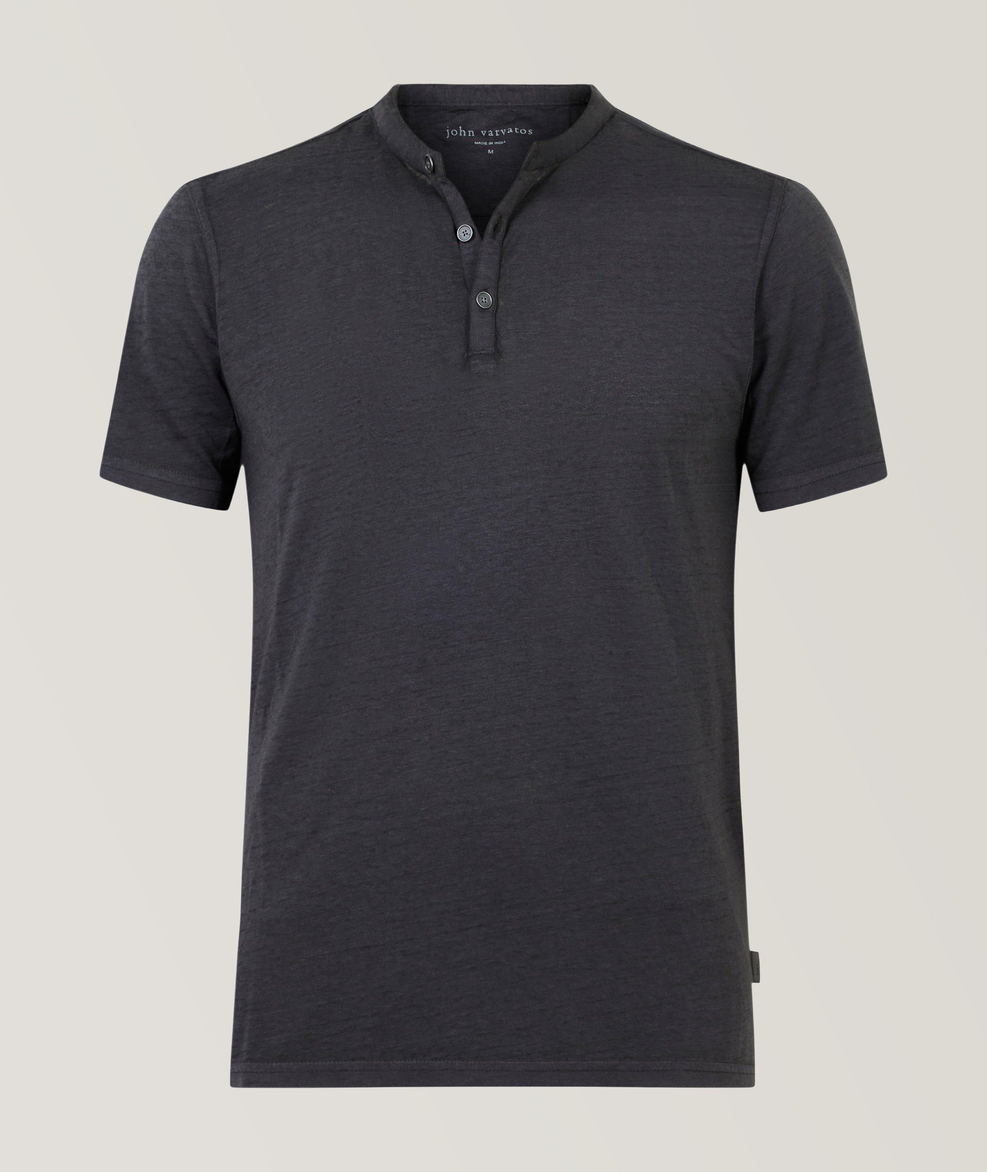 John Varvatos Duke Henley T-Shirt, T-Shirts